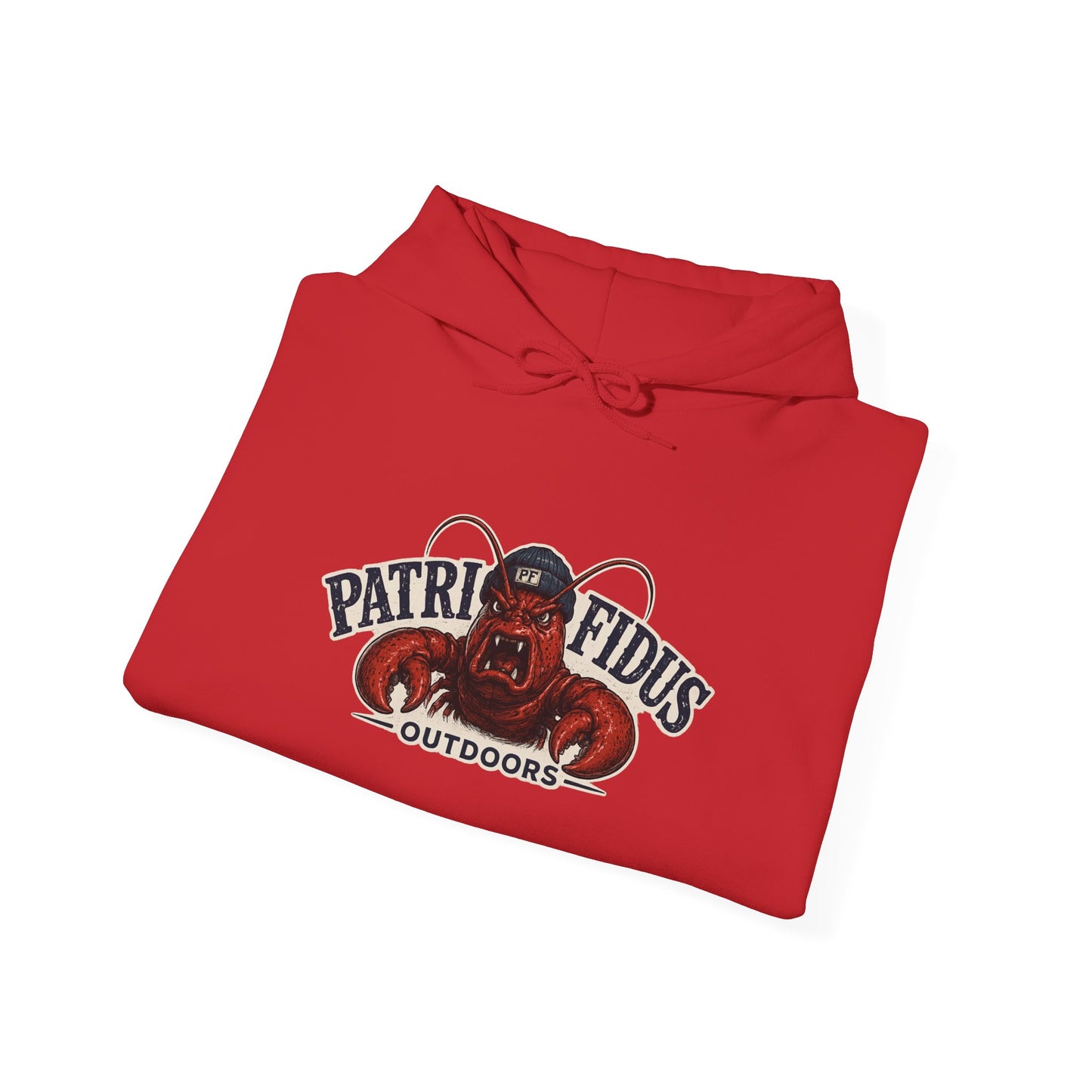 "Patriae Fidus" Don’t Tread on My Gulf - Gulf Of Maine Lobster/Boat Graphic Hoodie