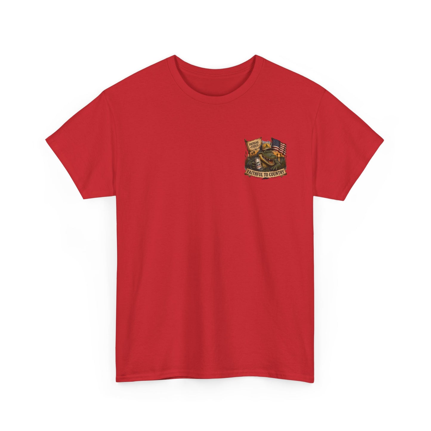 T-Shirt — "Don't Tread On My Bayou" Gator Graphic Tee