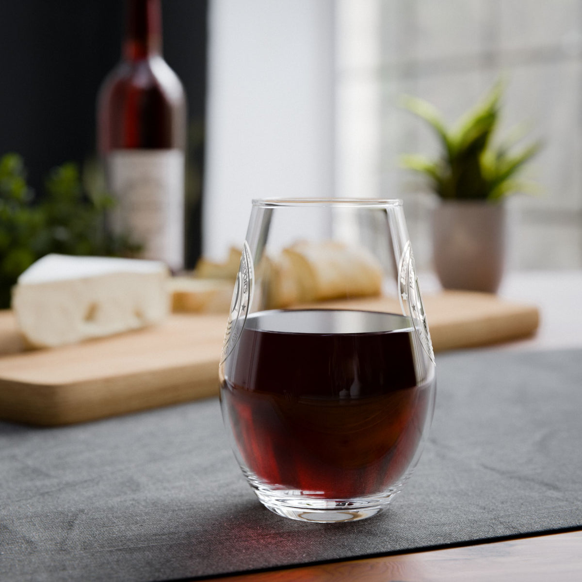 Patriotic PFO Stemless Wine Glass — 11.75oz