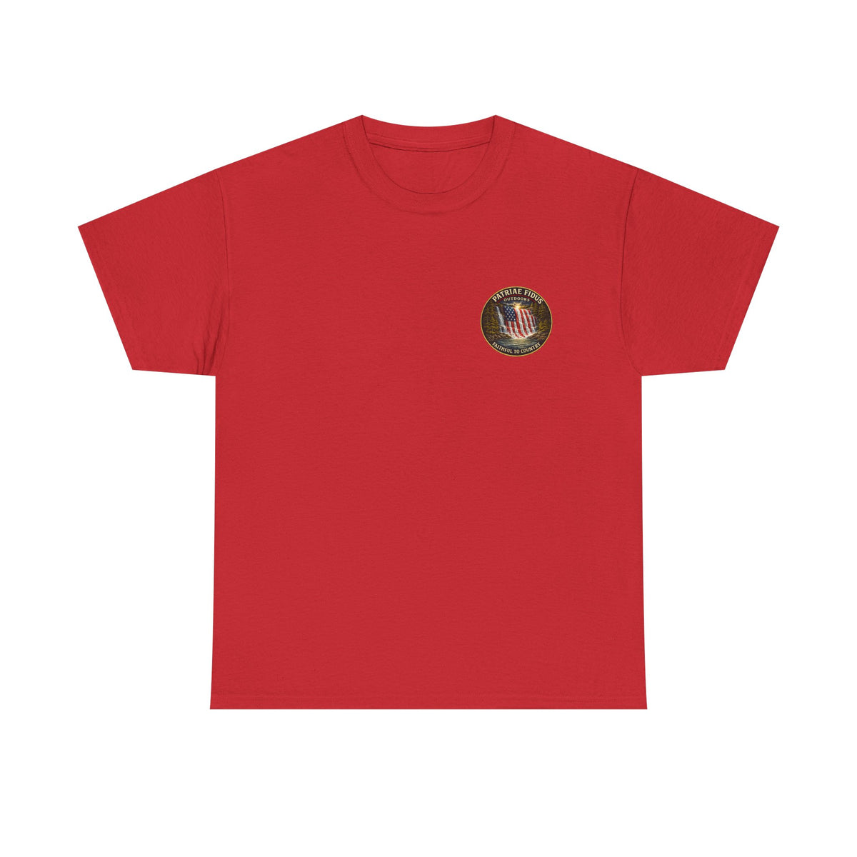 Homegrown Freedom Tee — Vintage Truck, American Flag & Campfire Graphic
