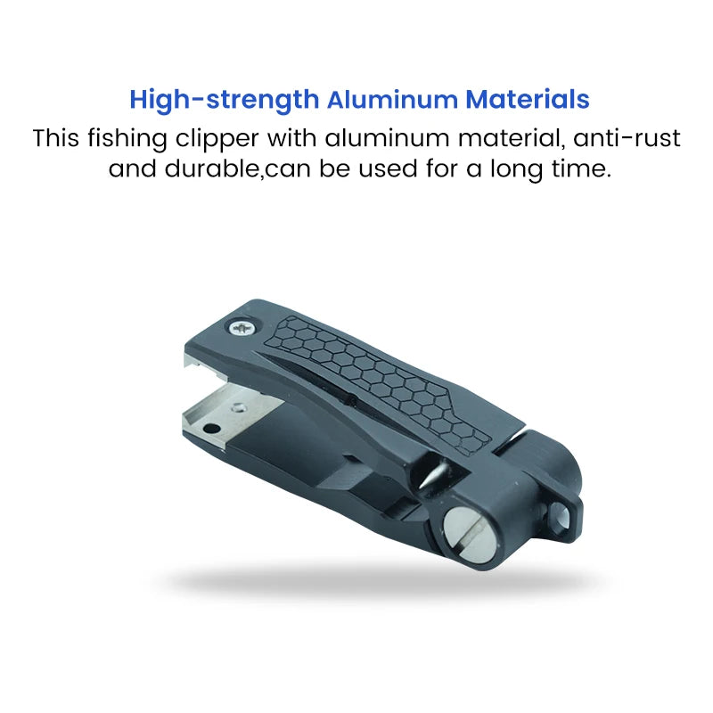 High Quality Aluminum Fishing Line Cutter Fly Fishing Knot Tying Tool Line Cutter Fishing Nipper
