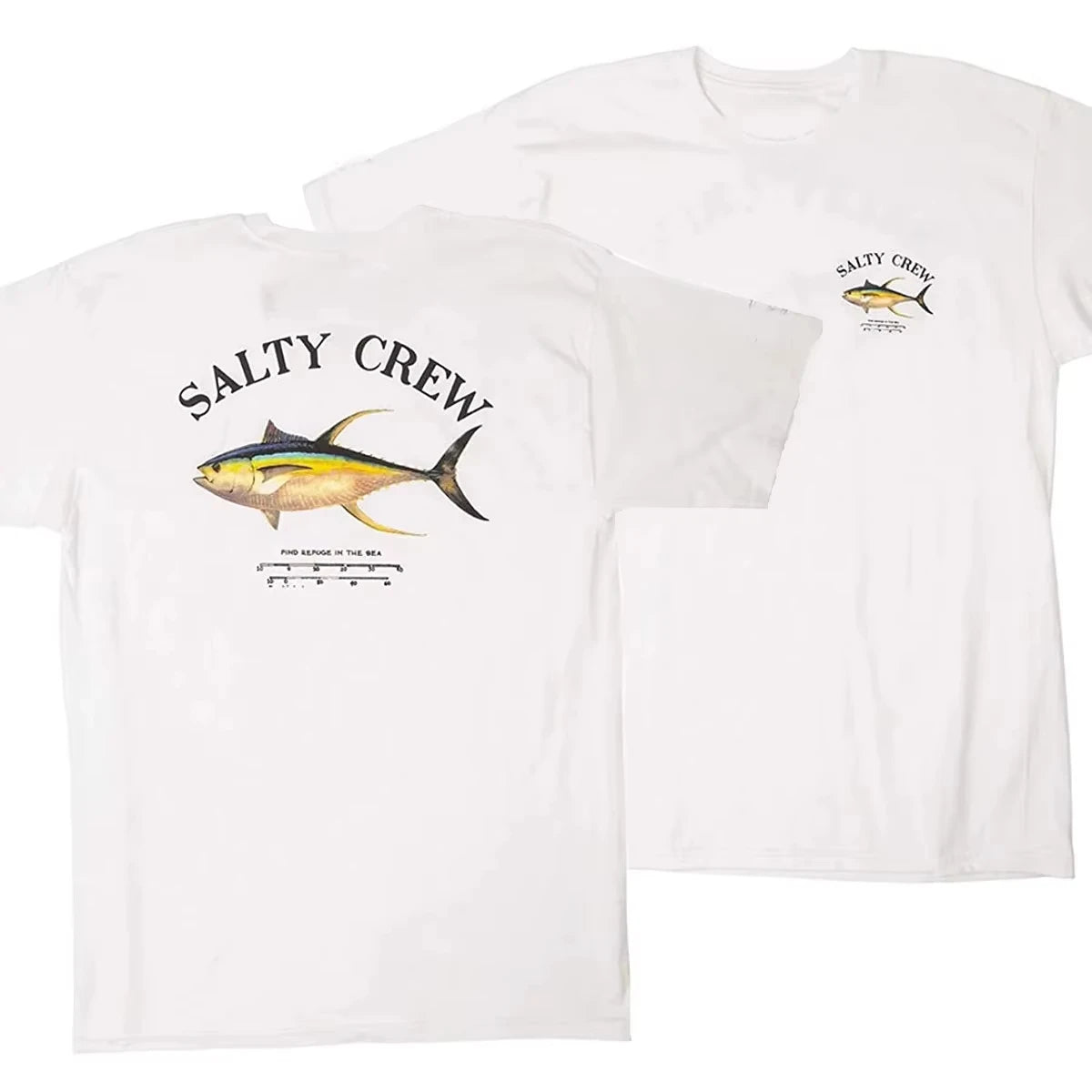 Yellowfin Tuna Fishing Fisherman Angler Gift T Shirt. Short Sleeve Cotton Casual T-shirts Loose Top Summer Casual Tee