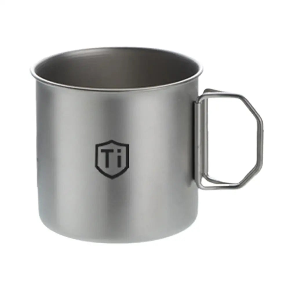 Camping Mug Titanium Cup Tourist Tableware Picnic Utensils Outdoor Kitchen Equipment Travel Cooking Set Cookware Hiking