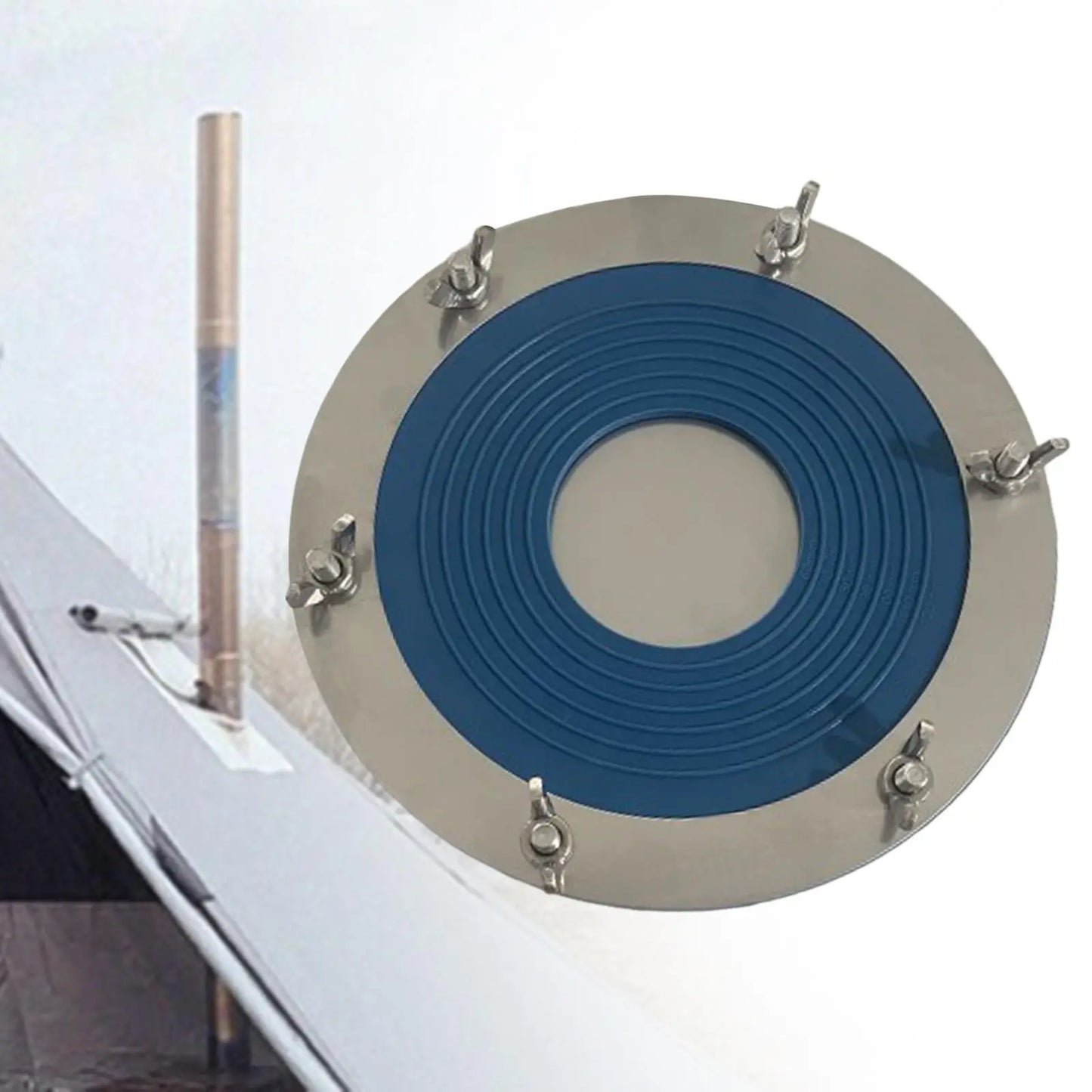 Tent Stove Jack Tent Accessories High Temp Resistant Roof Vent Pipe Flashing Practical Burner Flue Pipe Fitting Stove Vent Acces