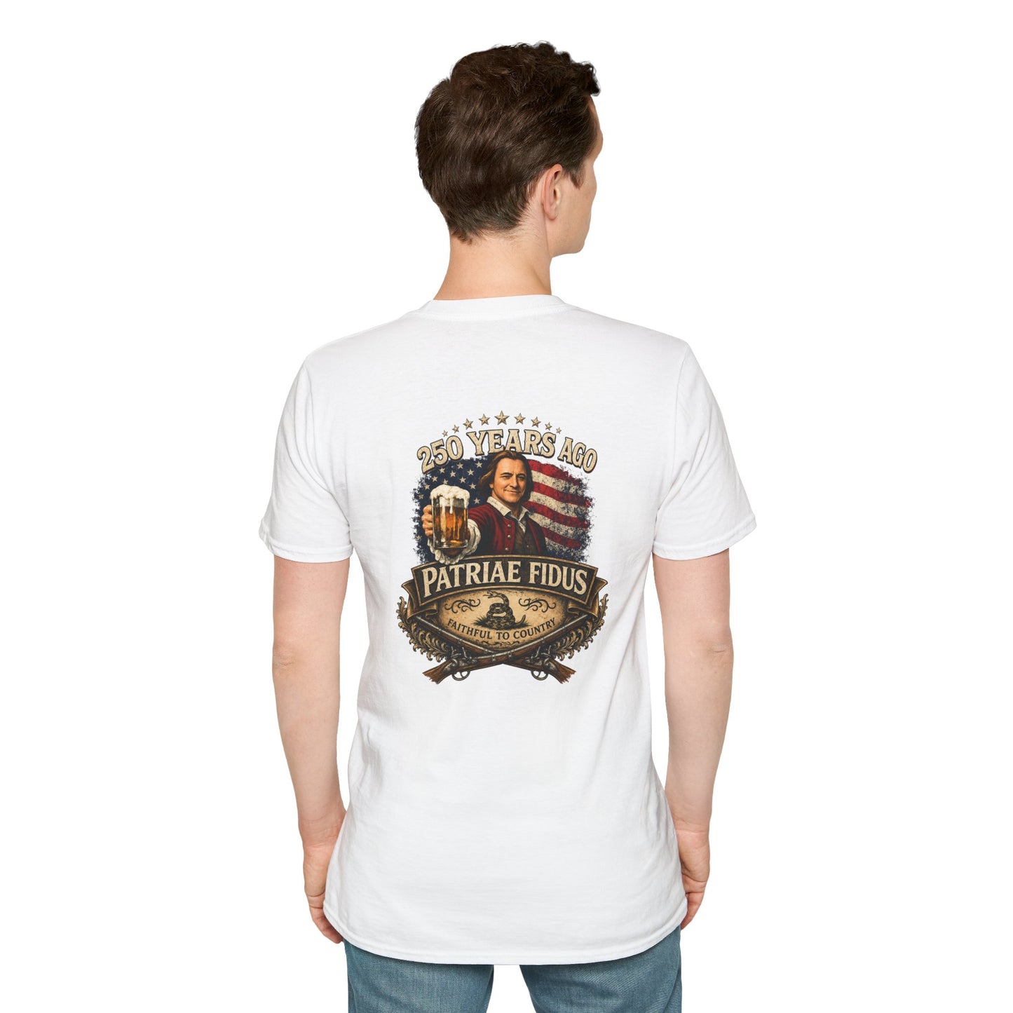 Patriae Fidus 250 Years w/ Don't Tread on Me T-Shirt