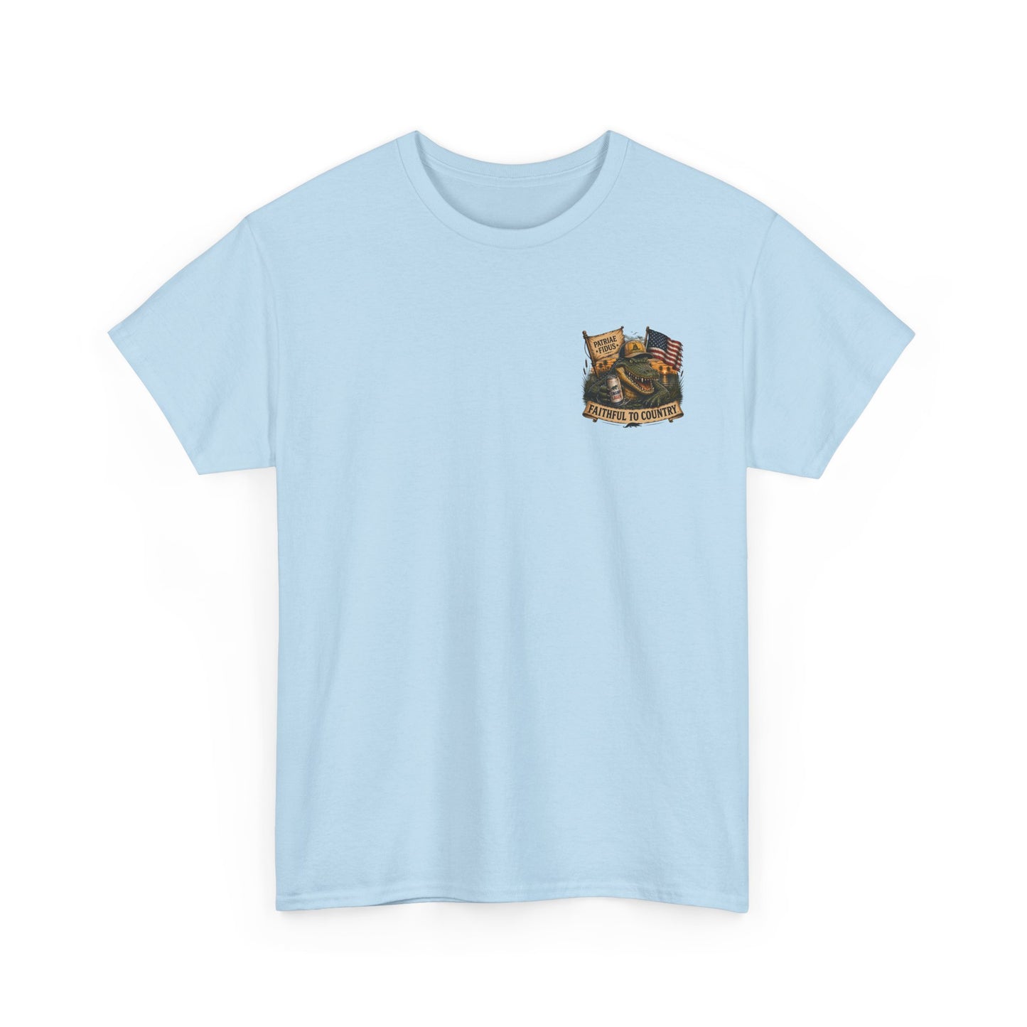T-Shirt — "Don't Tread On My Bayou" Gator Graphic Tee