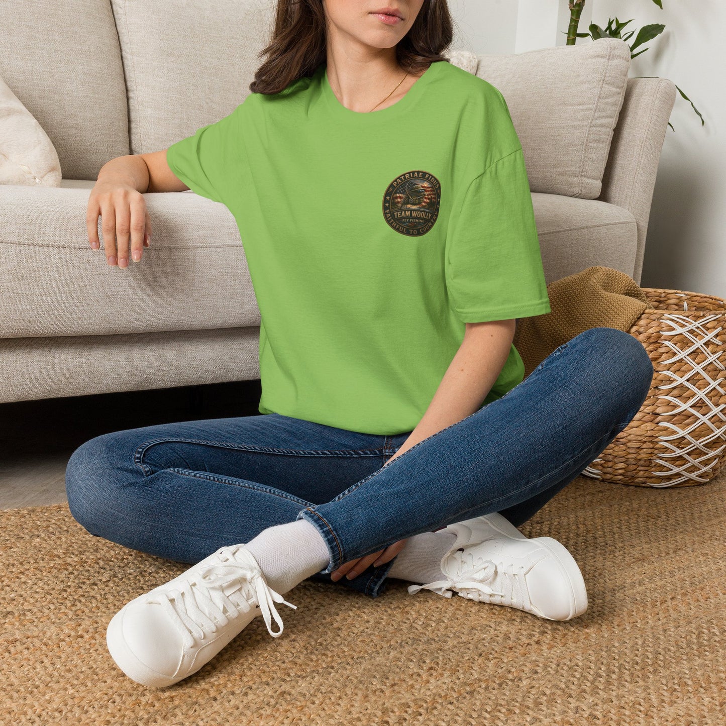 Team Woolly American Patriotic T-Shirt