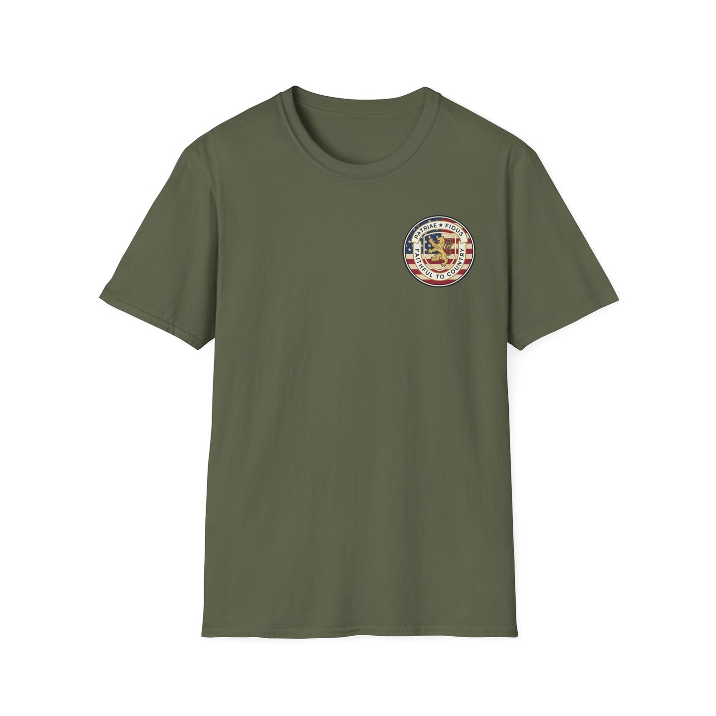 Patriae Fidus Vintage Patriae Fidus Patch T-Shirt