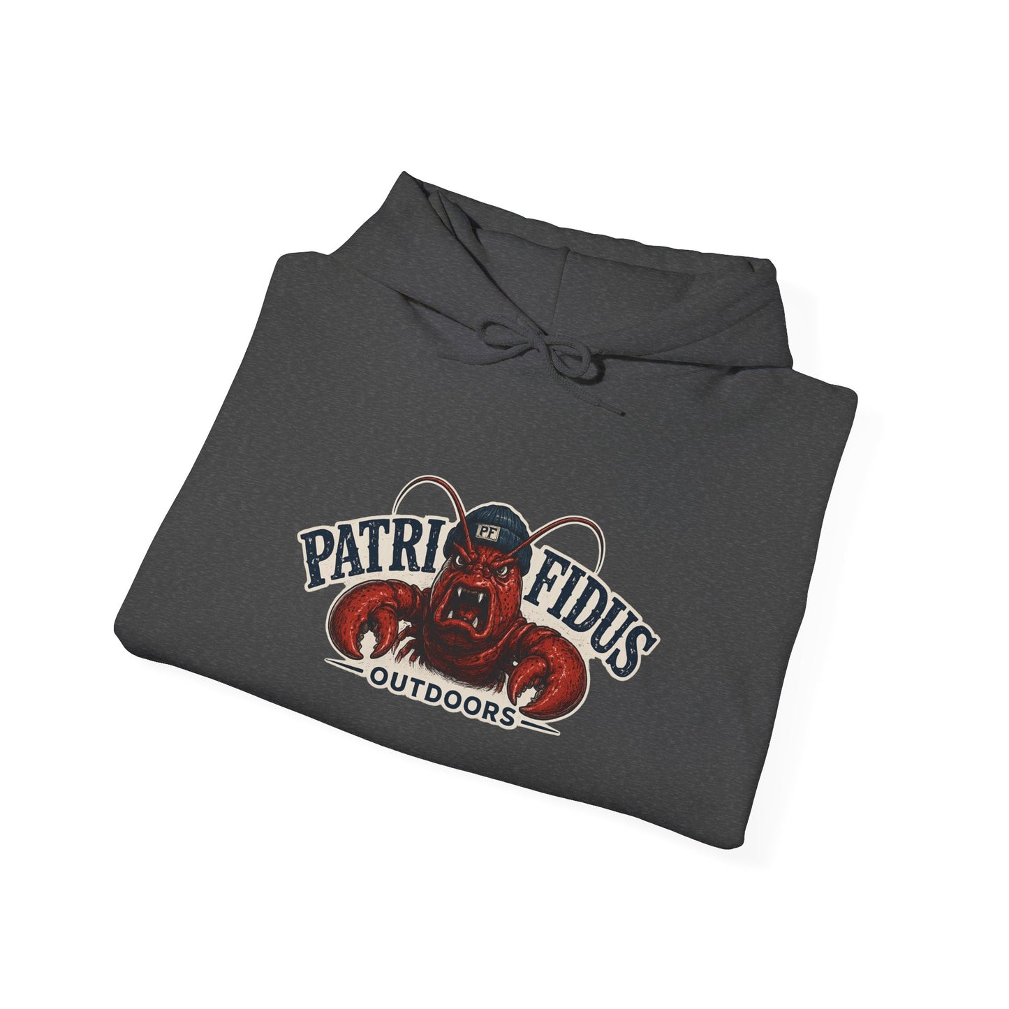 "Patriae Fidus" Don’t Tread on My Gulf - Gulf Of Maine Lobster/Boat Graphic Hoodie
