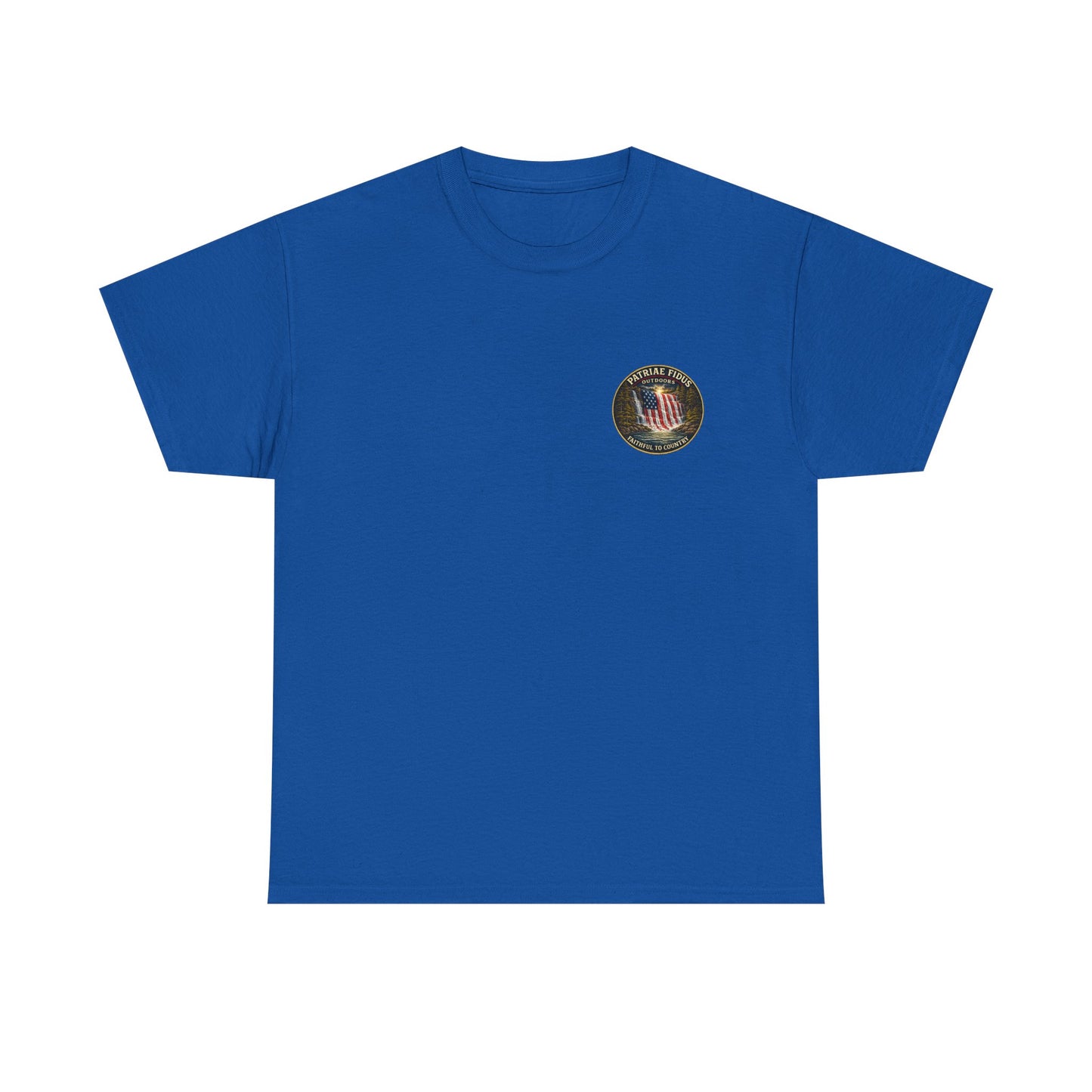 Homegrown Freedom Tee — Vintage Truck, American Flag & Campfire Graphic