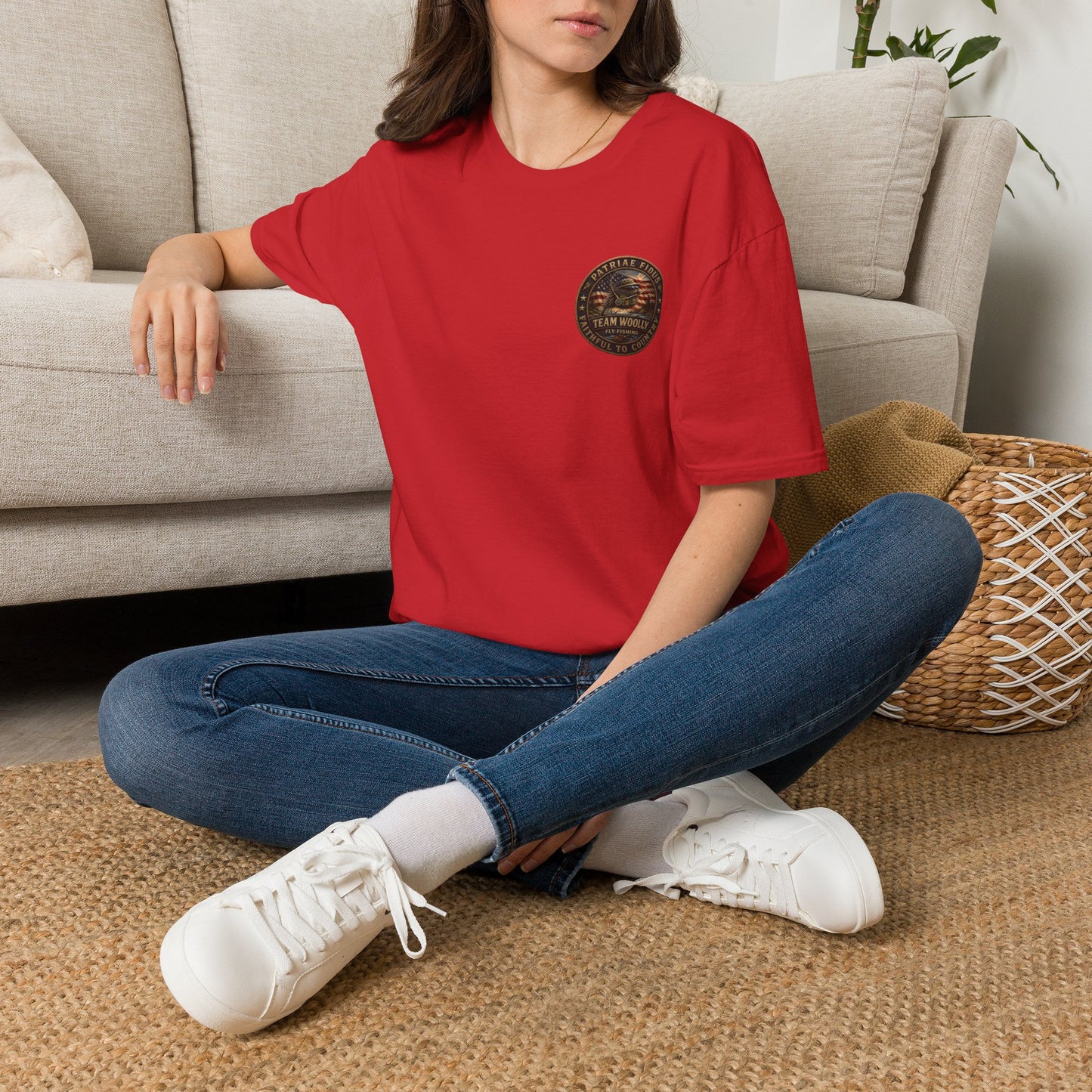 Team Woolly American Patriotic T-Shirt