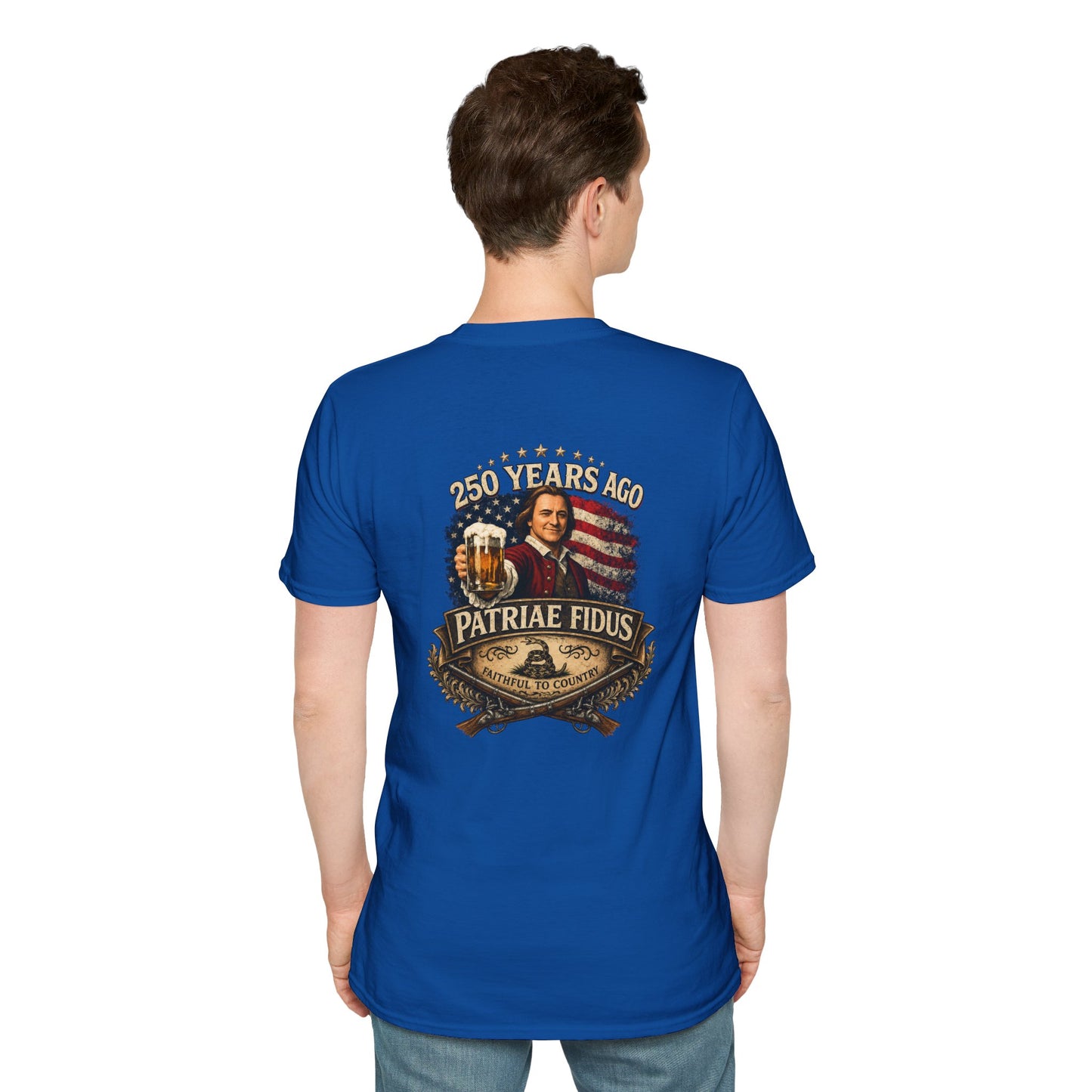 Patriae Fidus 250 Years w/ Don't Tread on Me T-Shirt