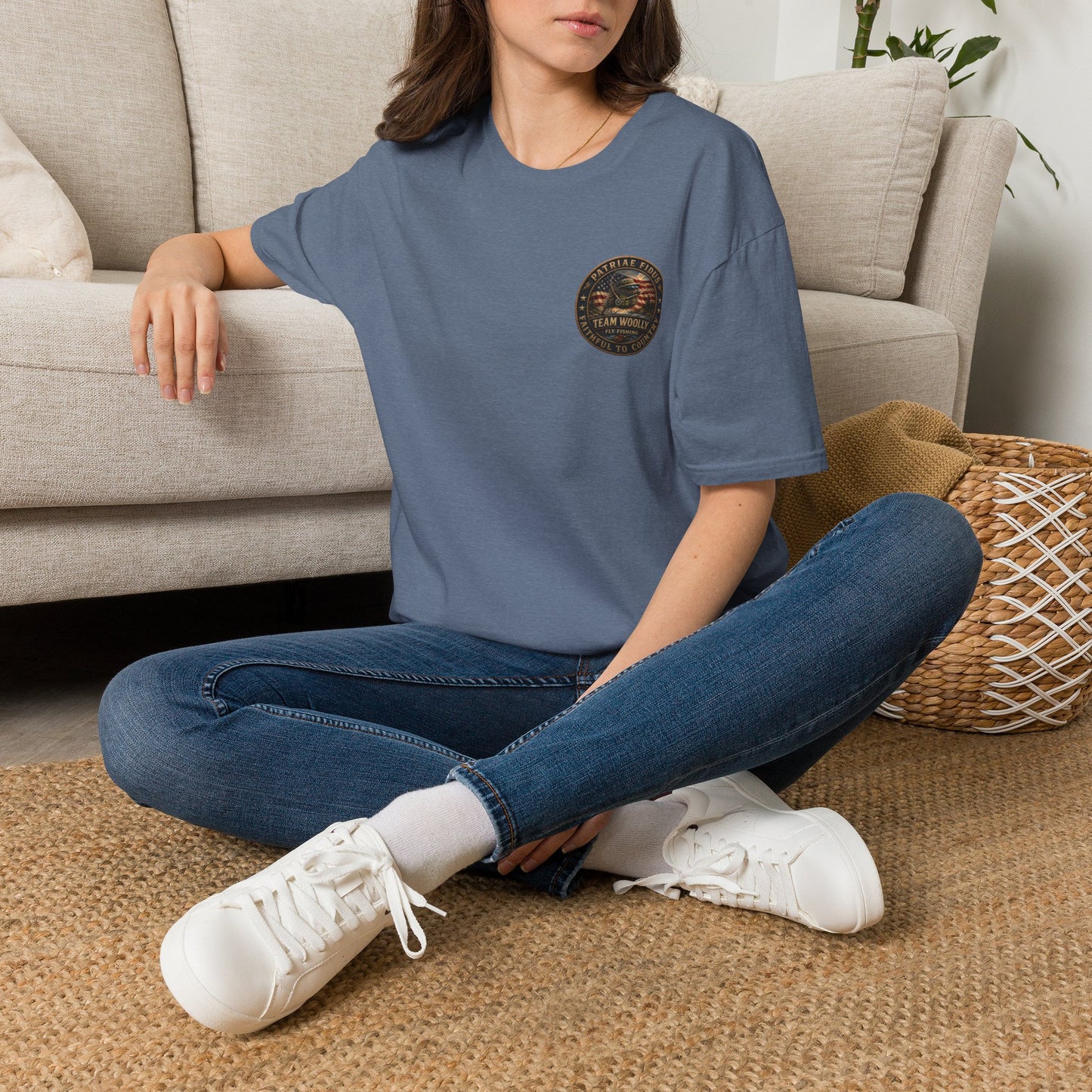 Team Woolly American Patriotic T-Shirt