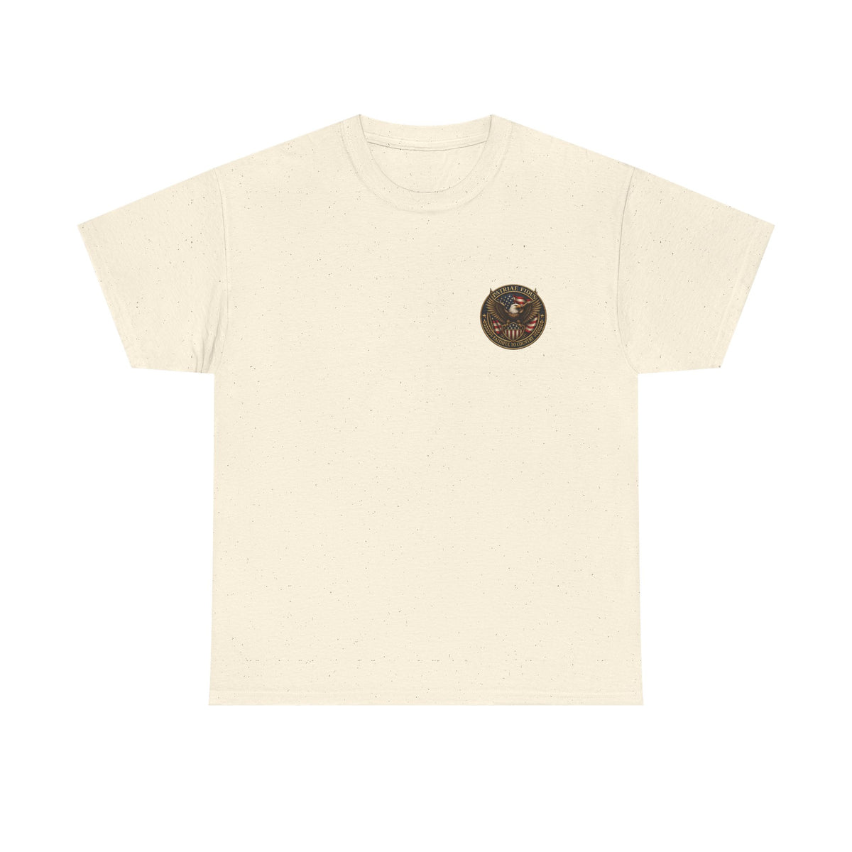 Veteran Patriot T‑Shirt — "I Follow Me, I Do Not Raise Fious" Military Flag Tee