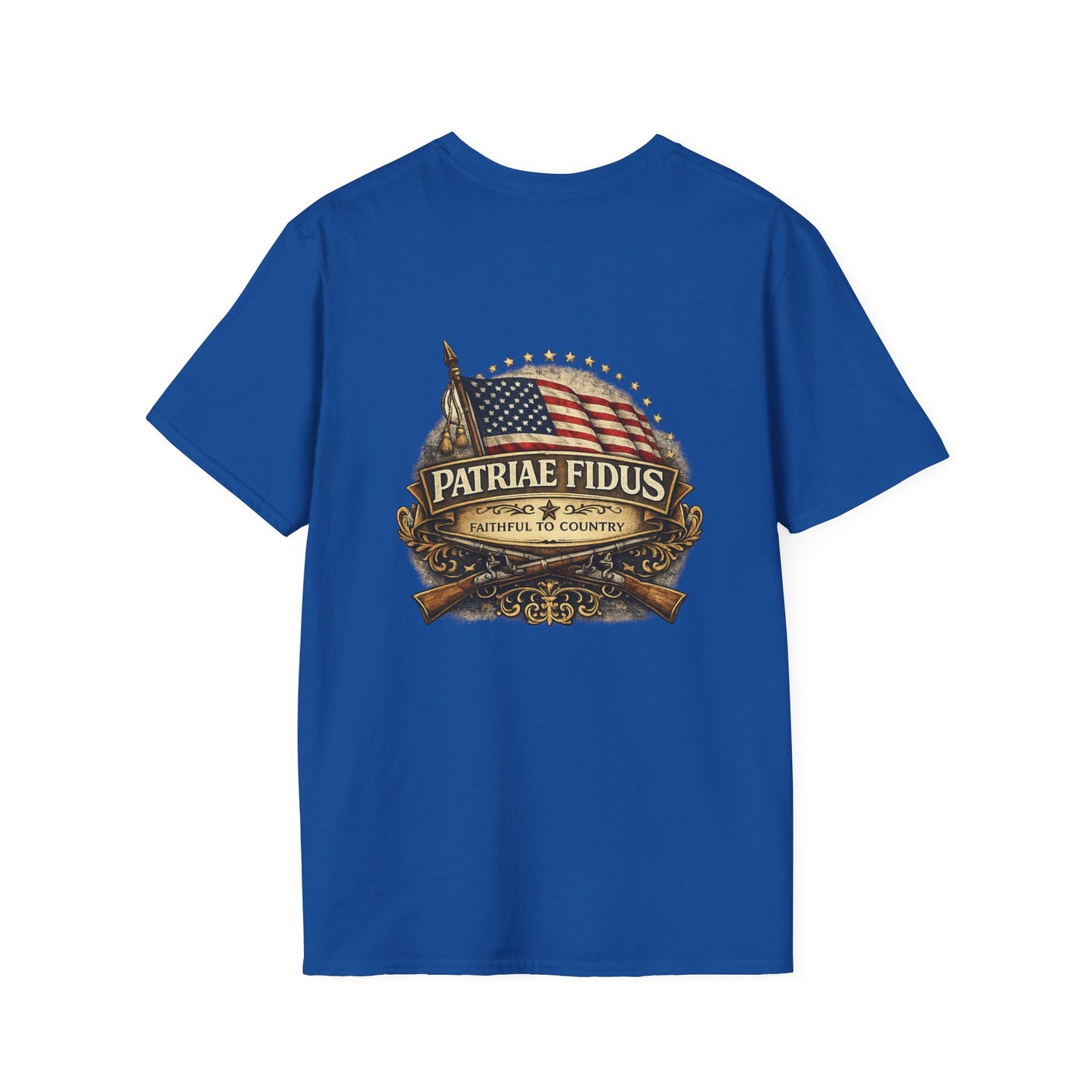 Patriae Fidus Vintage Patriae Fidus Patch T-Shirt