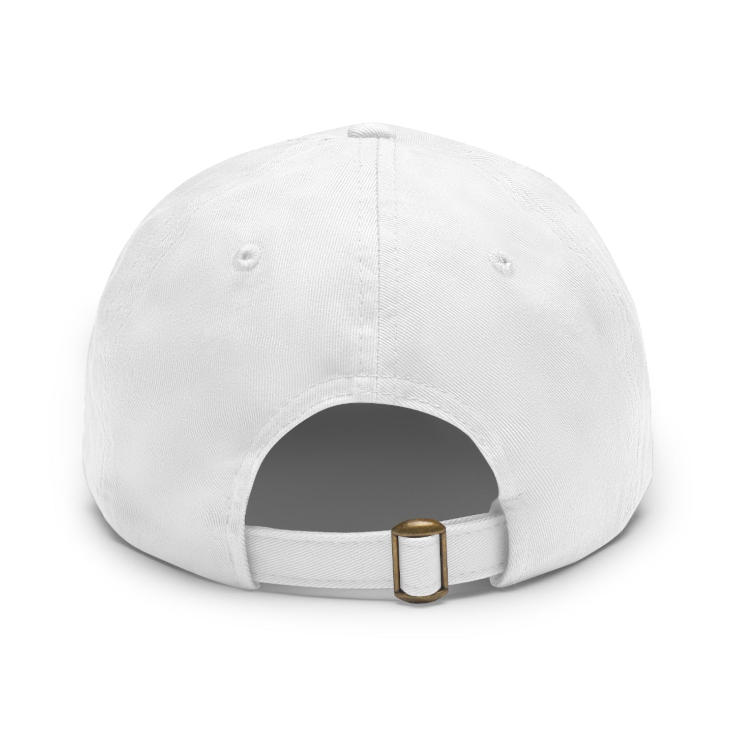 Leather Patch Dad Hat — Patriæ Fidus Outdoors Logo Cap
