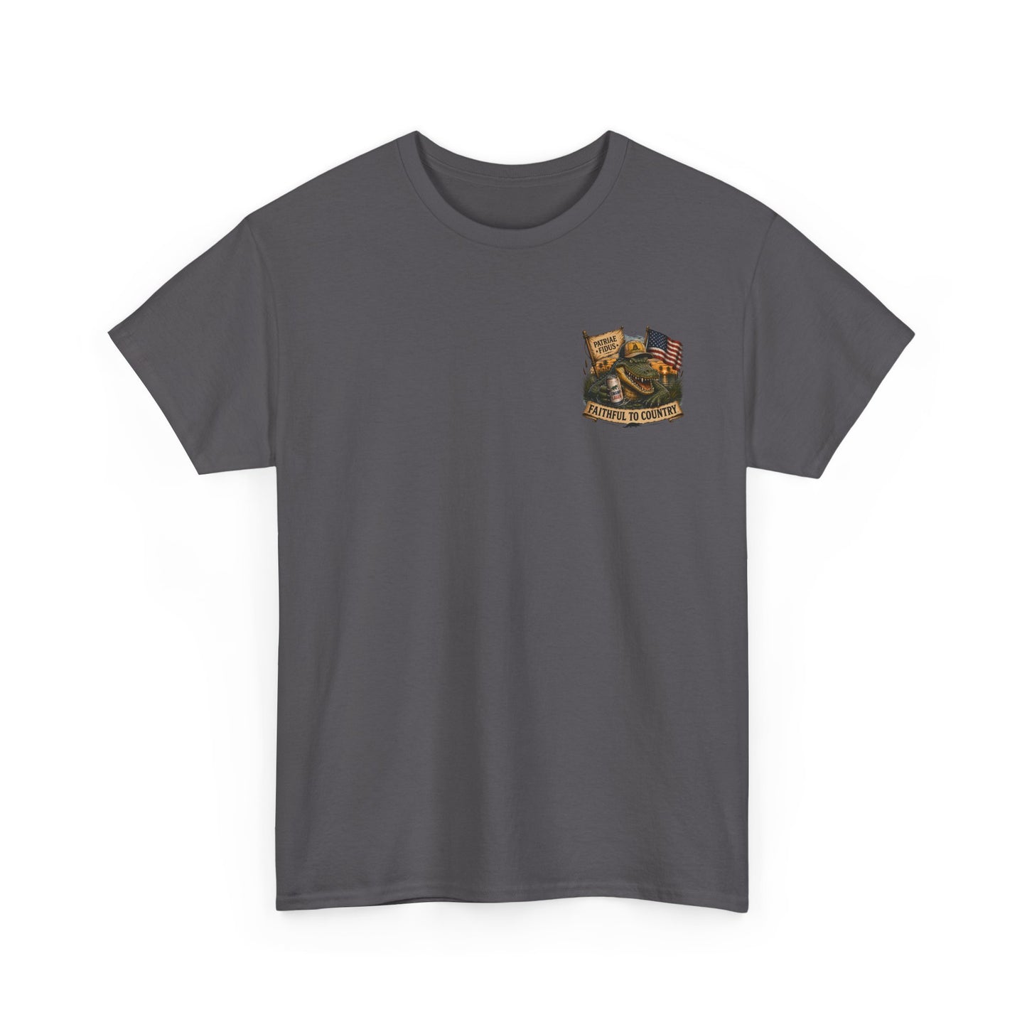 T-Shirt — "Don't Tread On My Bayou" Gator Graphic Tee