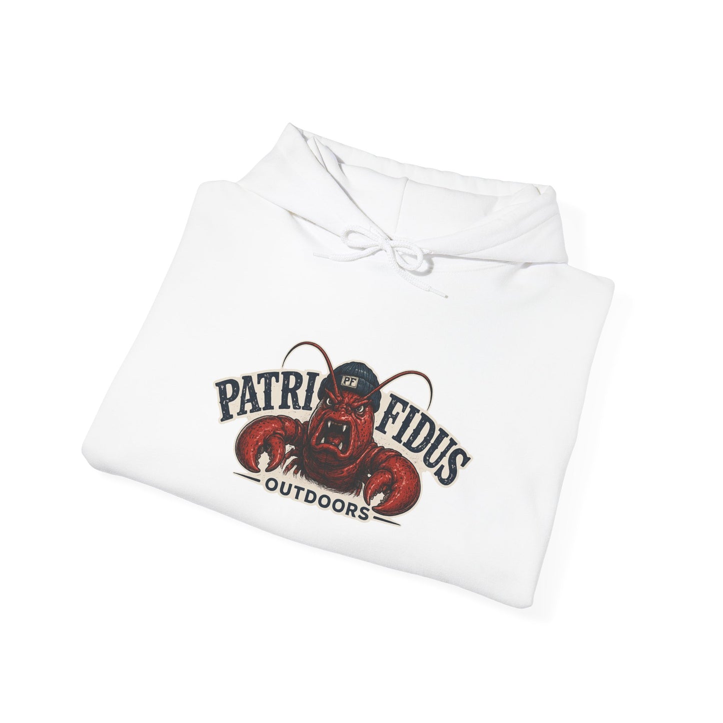 "Patriae Fidus" Don’t Tread on My Gulf - Gulf Of Maine Lobster/Boat Graphic Hoodie