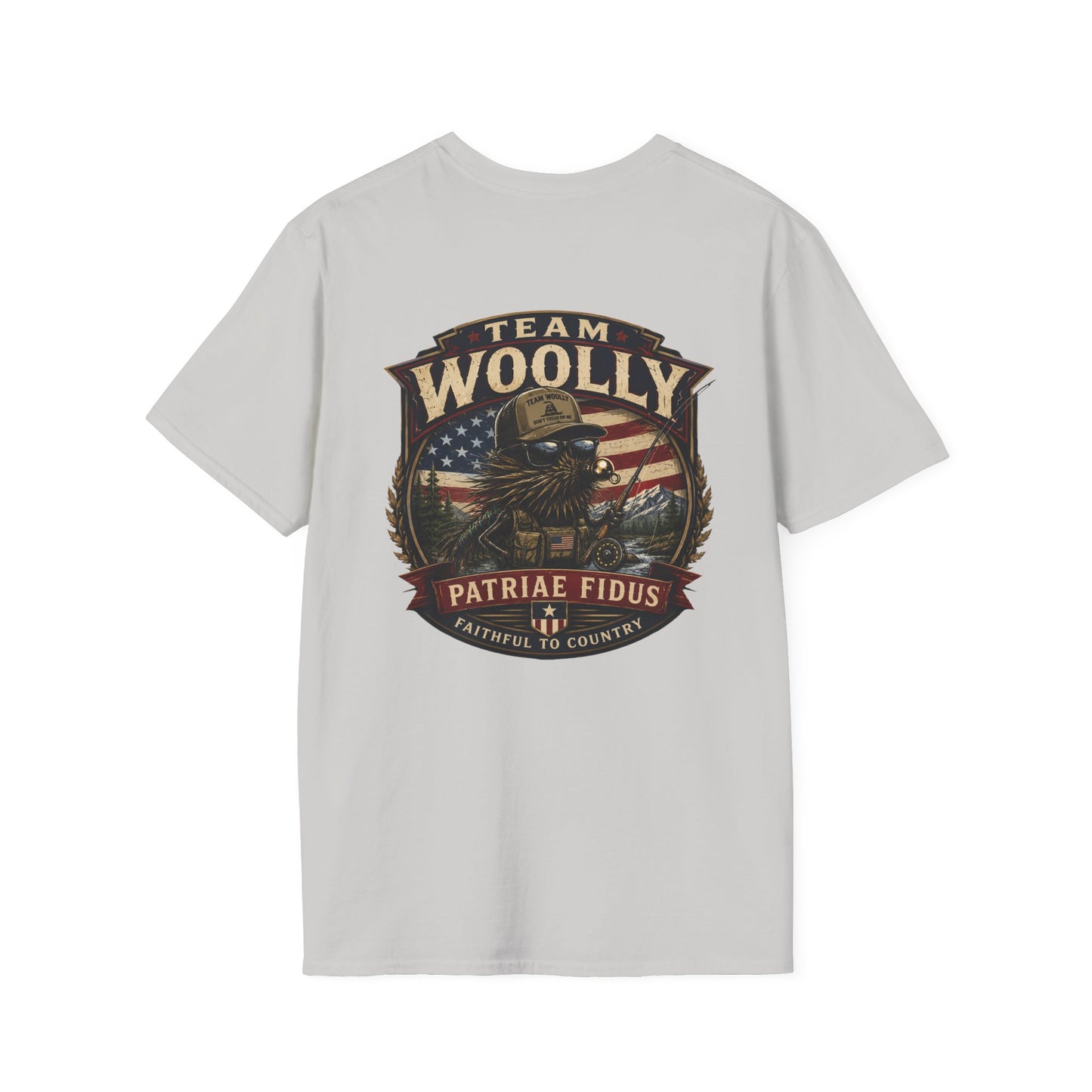 Team Woolly American Patriotic T-Shirt