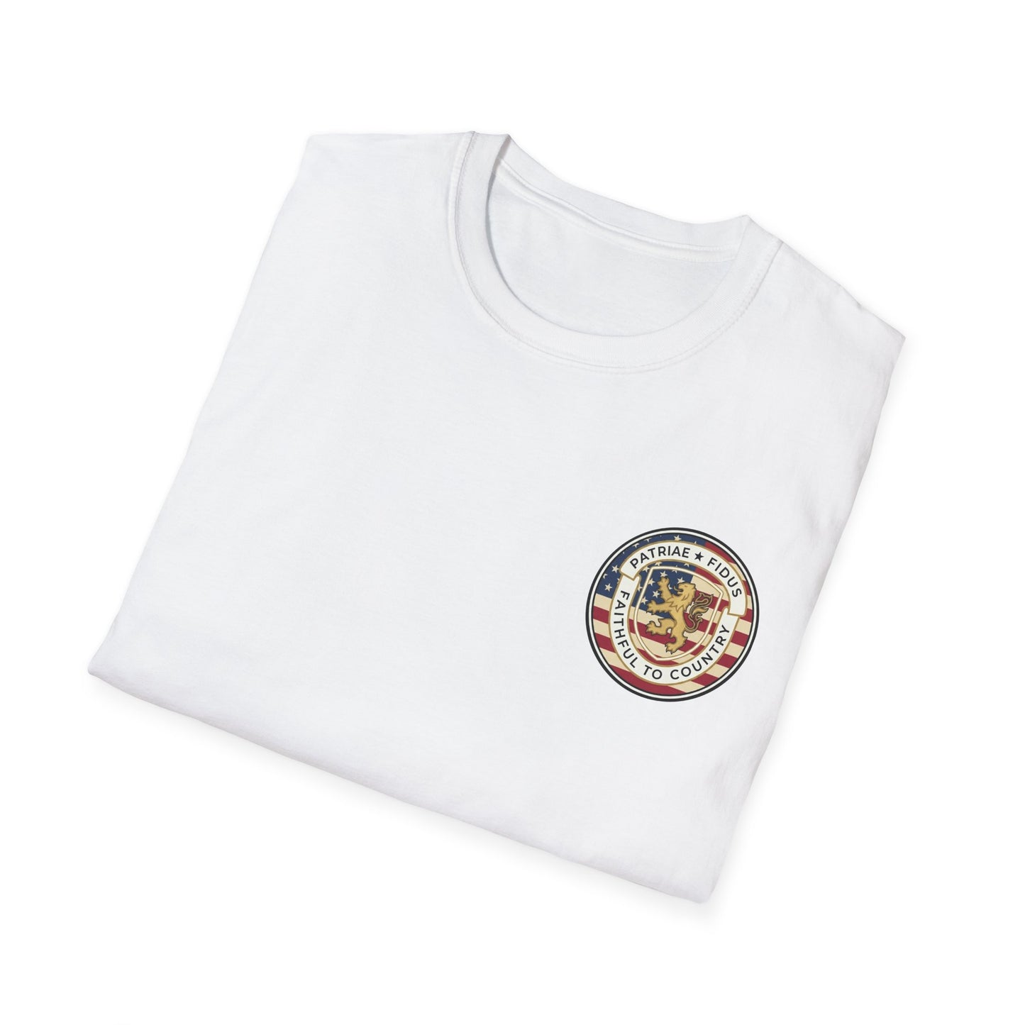 Veteran T-Shirt - "Holding the Line for Over 250 Years" Patriæ Fidus American Flag Tribute