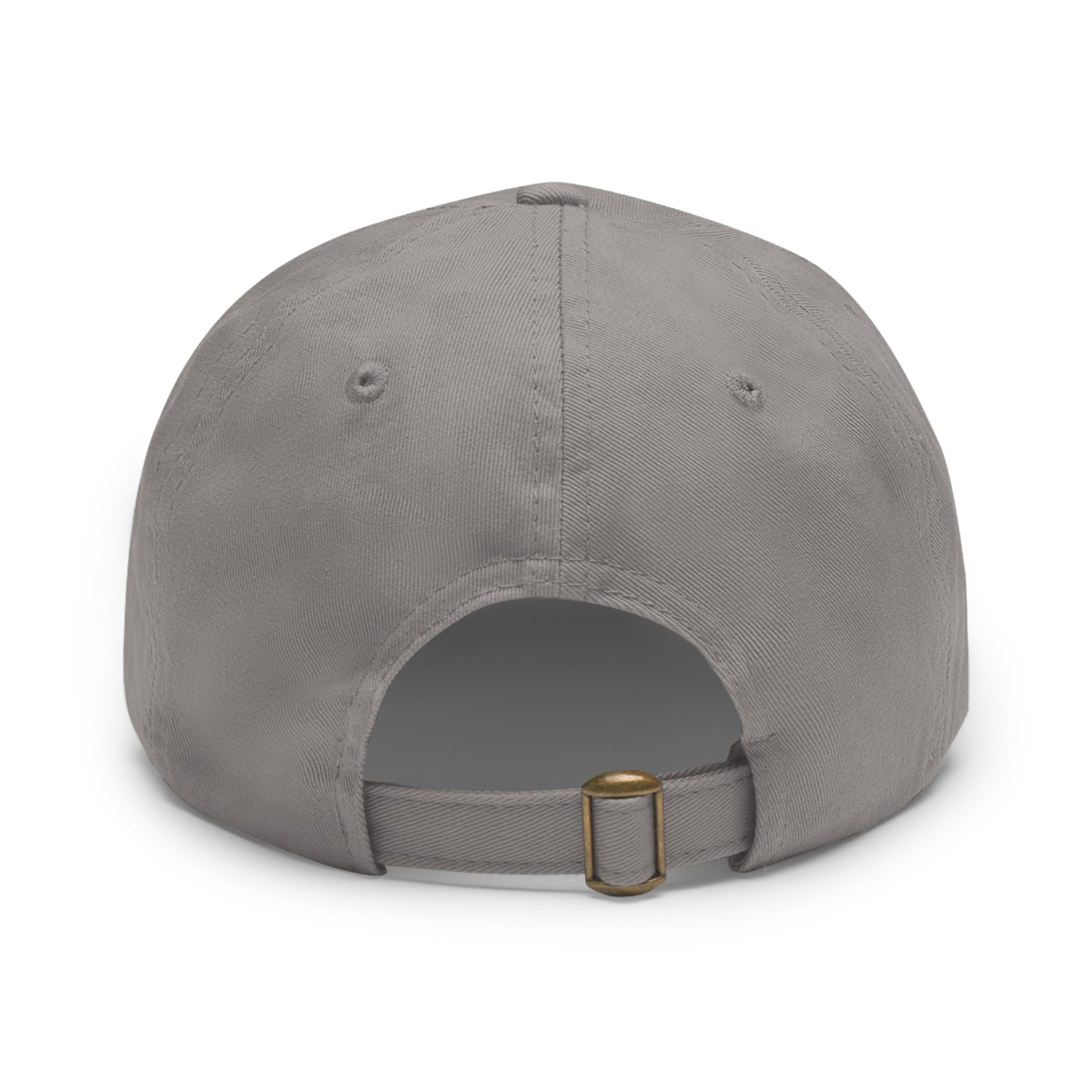 Leather Patch Dad Hat — Patriæ Fidus Outdoors Logo Cap