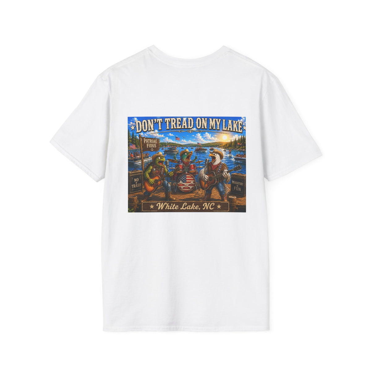Don't Tread on My Lake - White Lake, NC T-Shirt