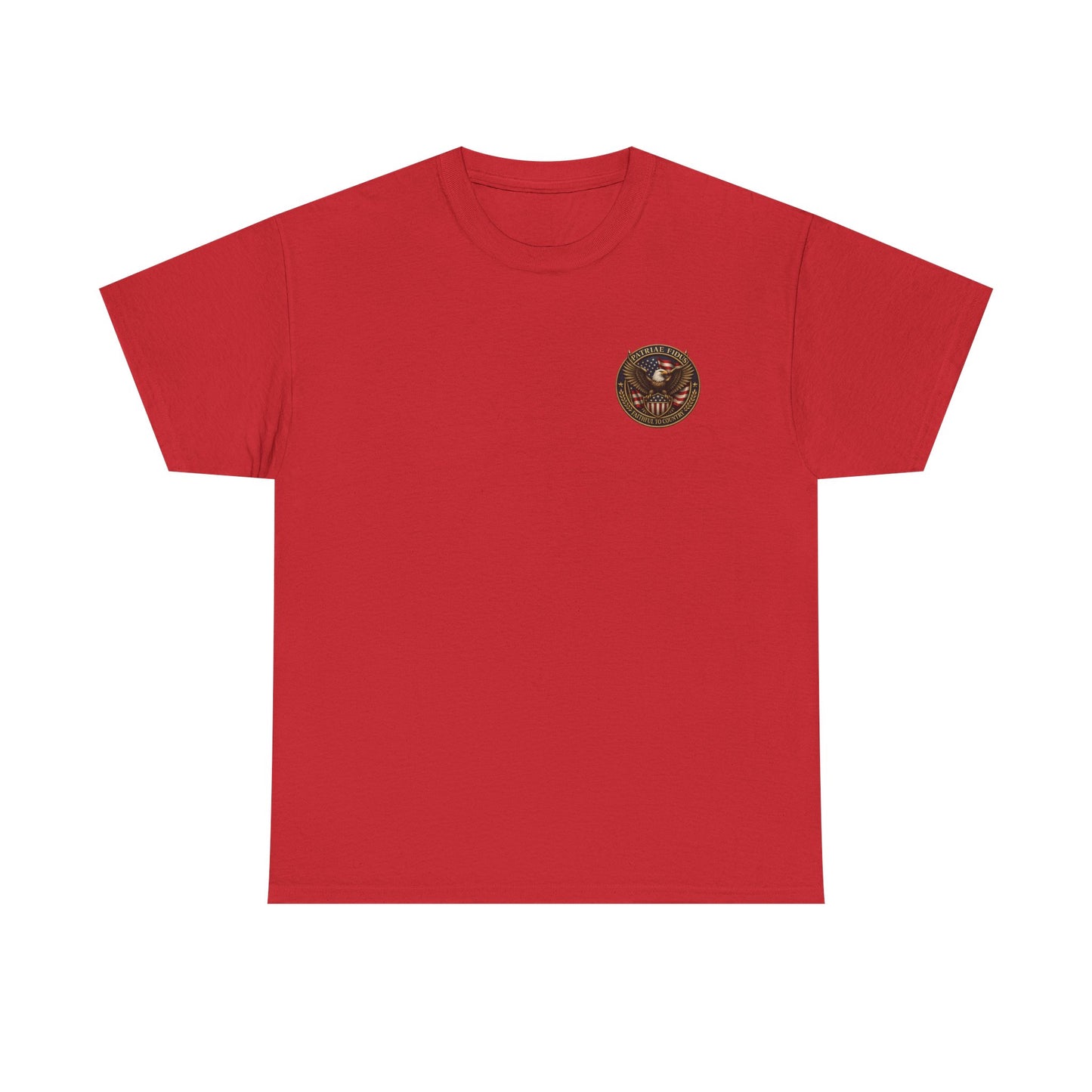 Skull & Rifles Tee — Patriotic American Skull T-Shirt