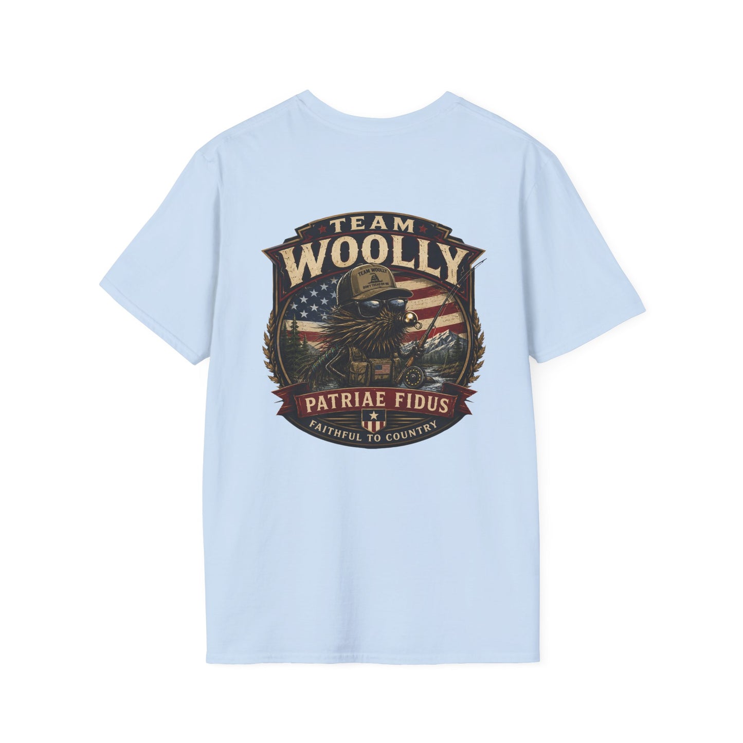 Team Woolly American Patriotic T-Shirt