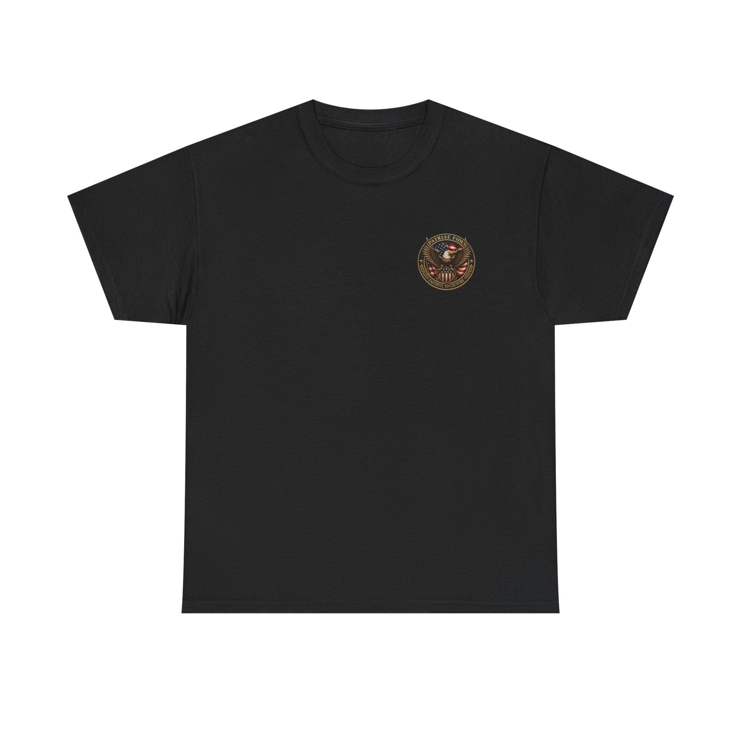 Skull & Rifles Tee — Patriotic American Skull T-Shirt