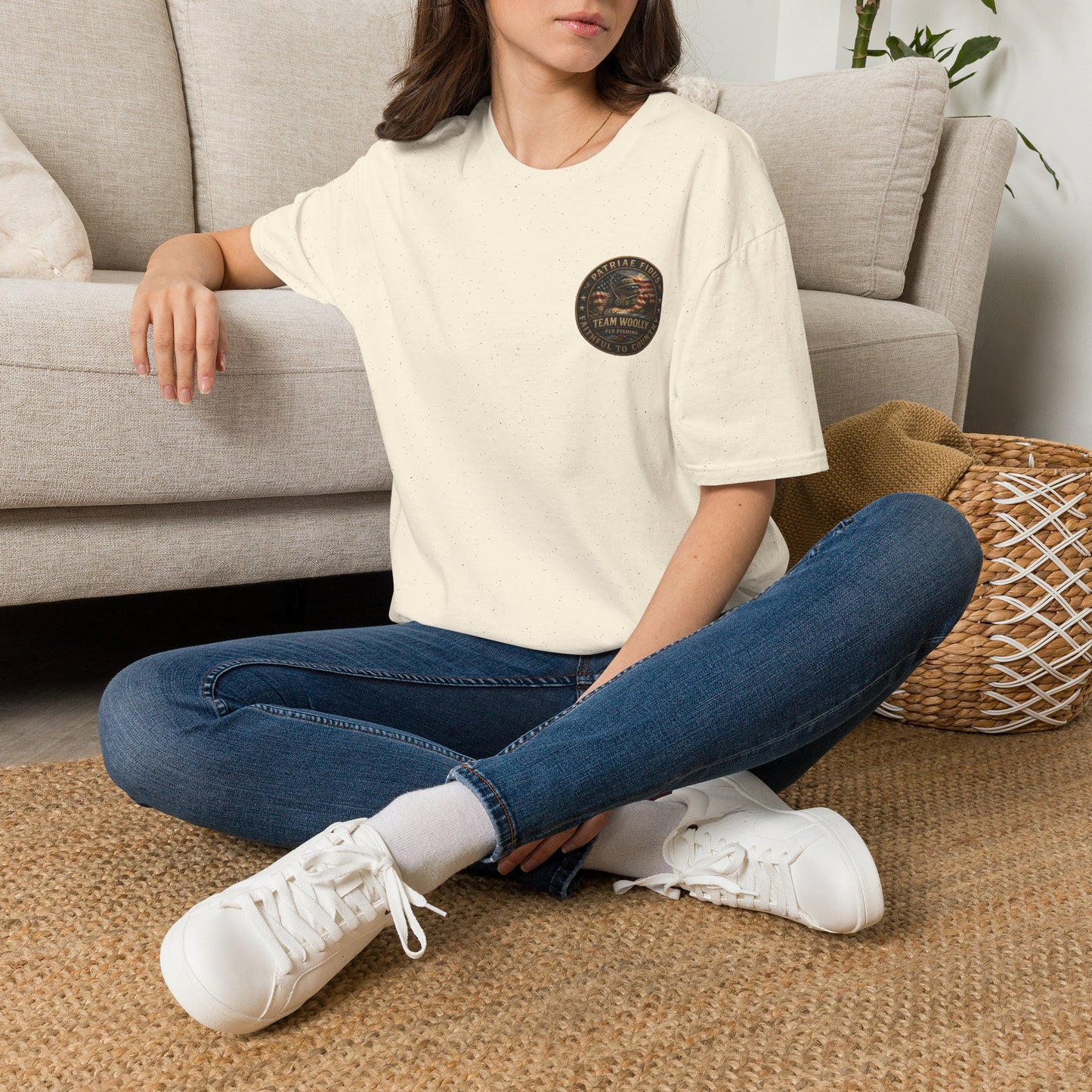 Team Woolly American Patriotic T-Shirt