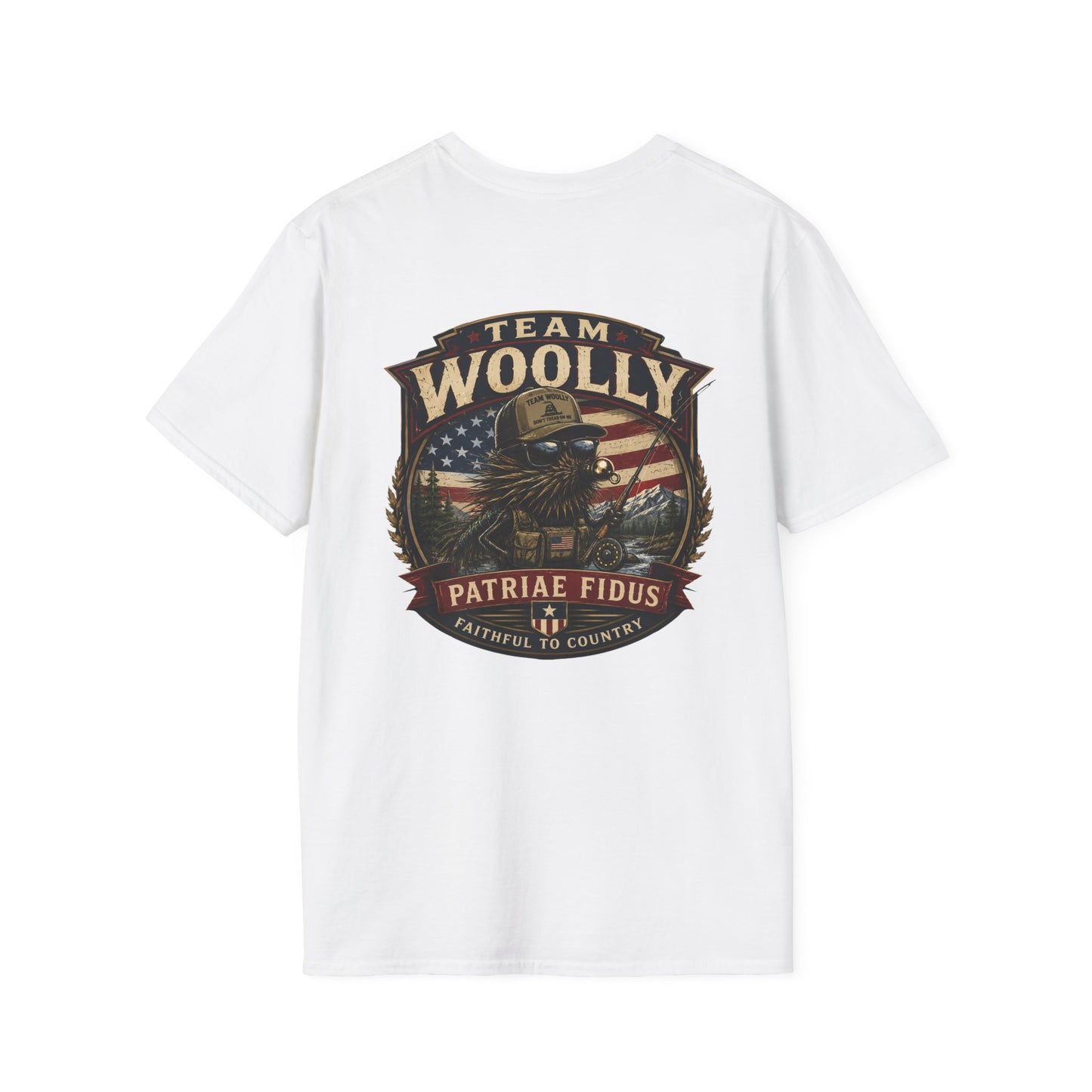 Team Woolly American Patriotic T-Shirt