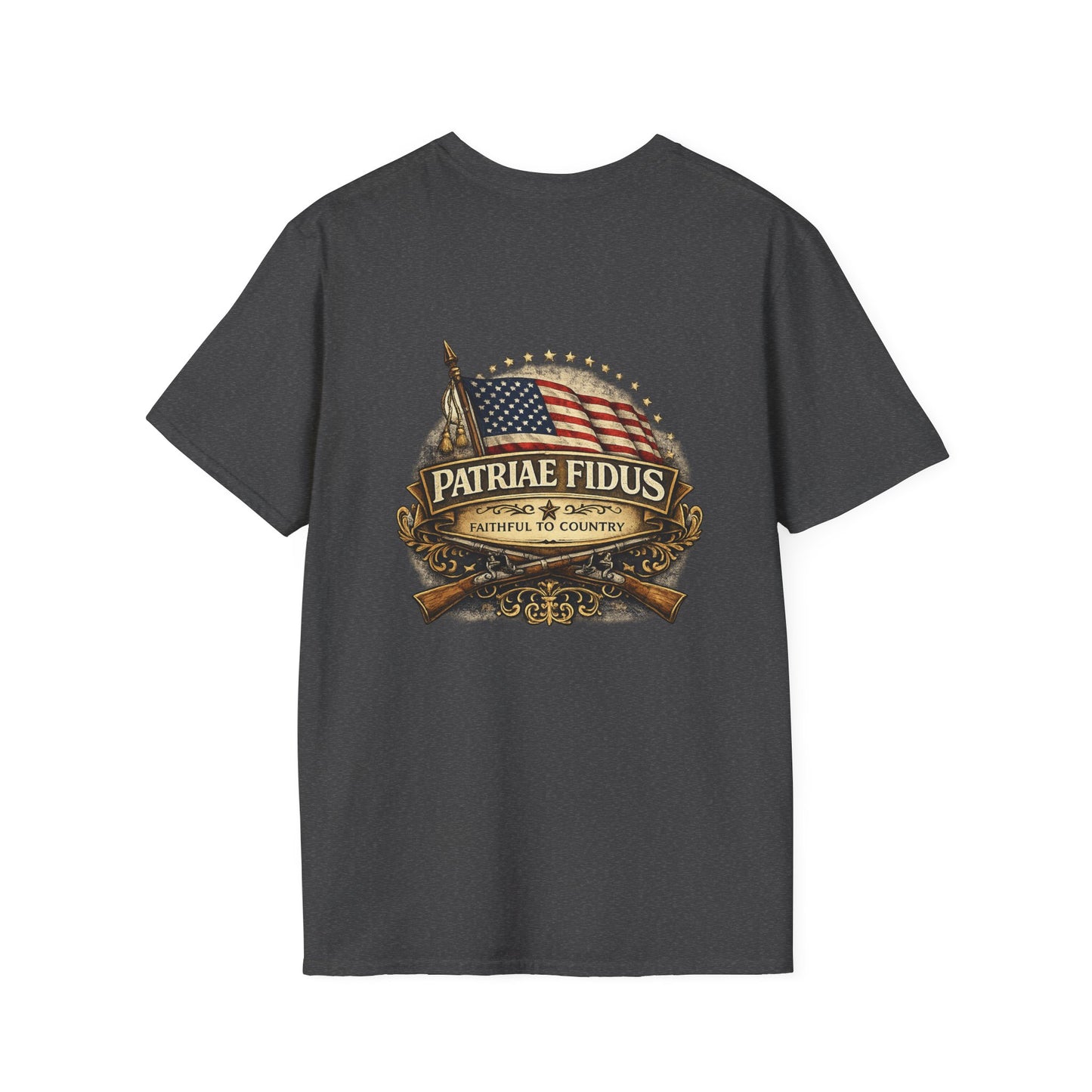 Patriae Fidus Vintage Patriae Fidus Patch T-Shirt