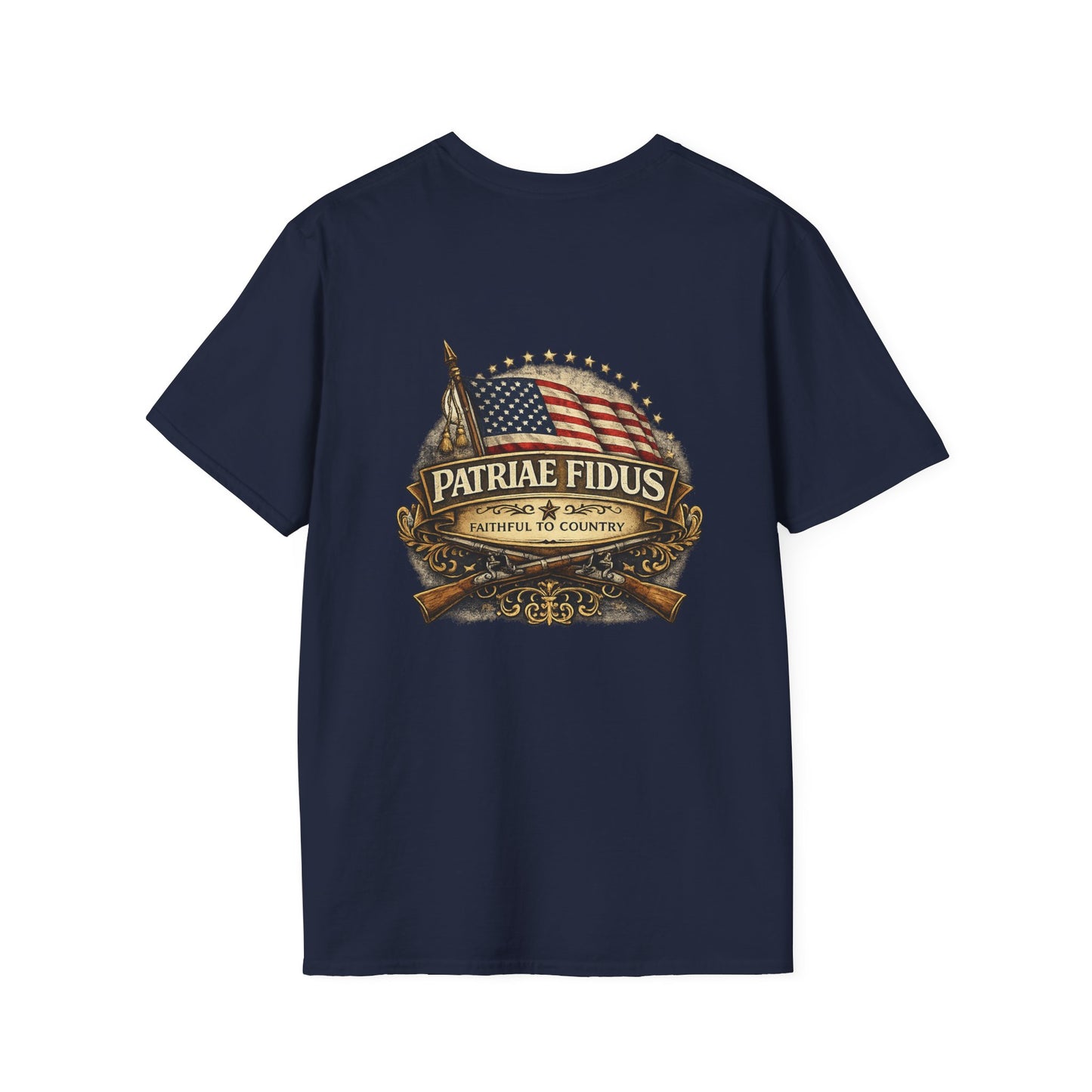 Patriae Fidus Vintage Patriae Fidus Patch T-Shirt