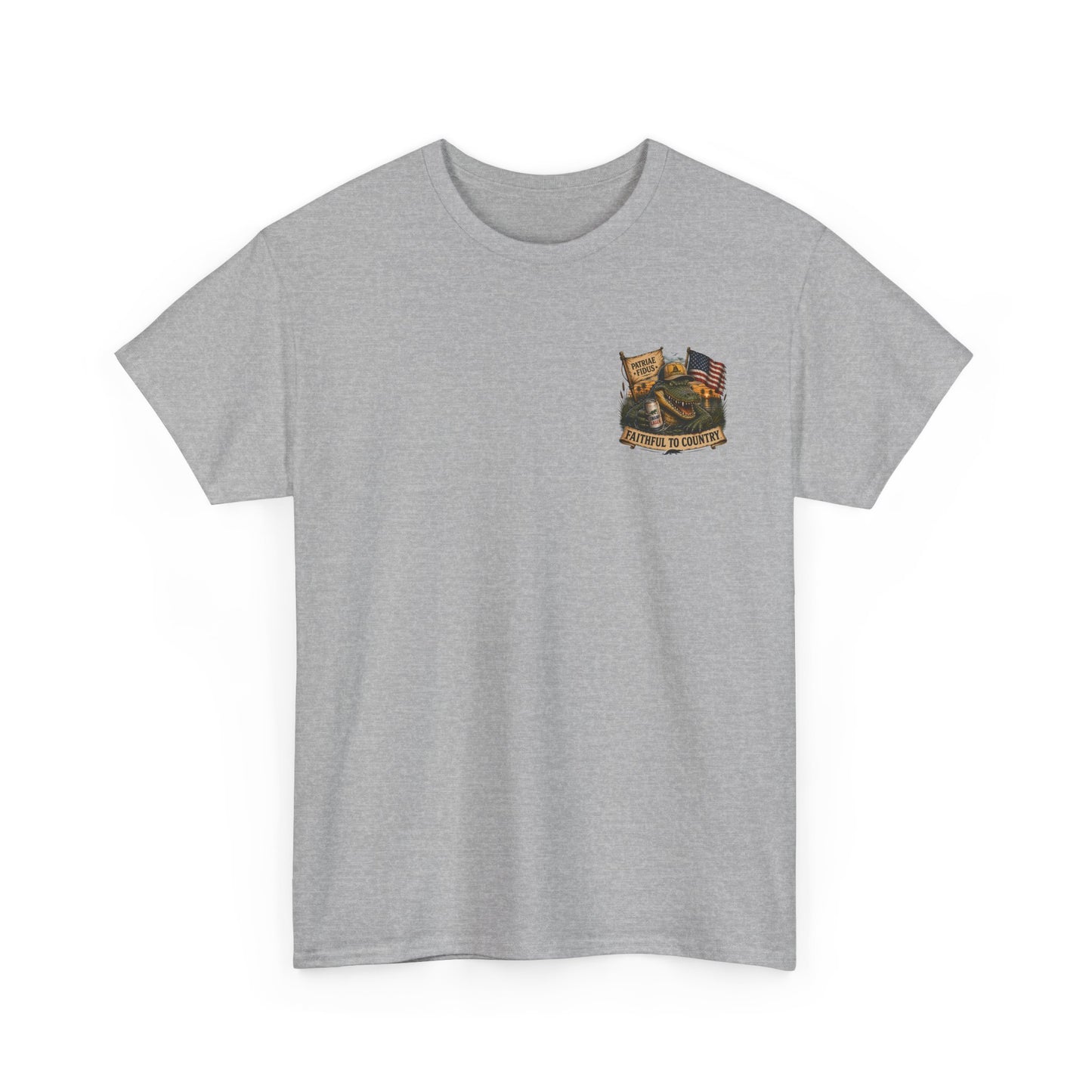 T-Shirt — "Don't Tread On My Bayou" Gator Graphic Tee