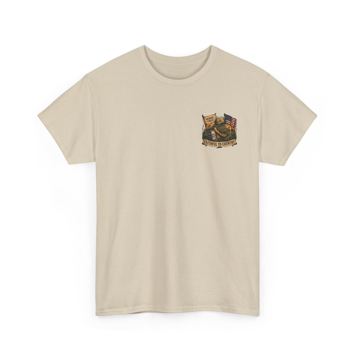 T-Shirt — "Don't Tread On My Bayou" Gator Graphic Tee