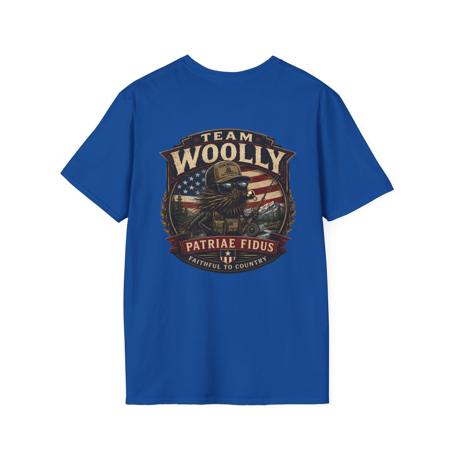 Team Woolly American Patriotic T-Shirt