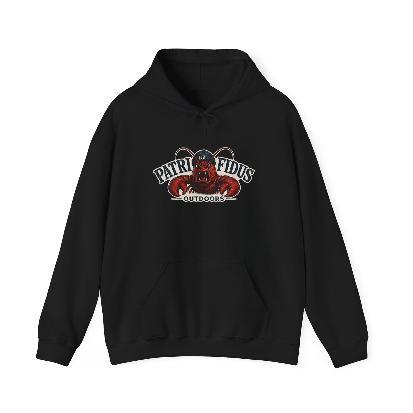 "Patriae Fidus" Don’t Tread on My Gulf - Gulf Of Maine Lobster/Boat Graphic Hoodie