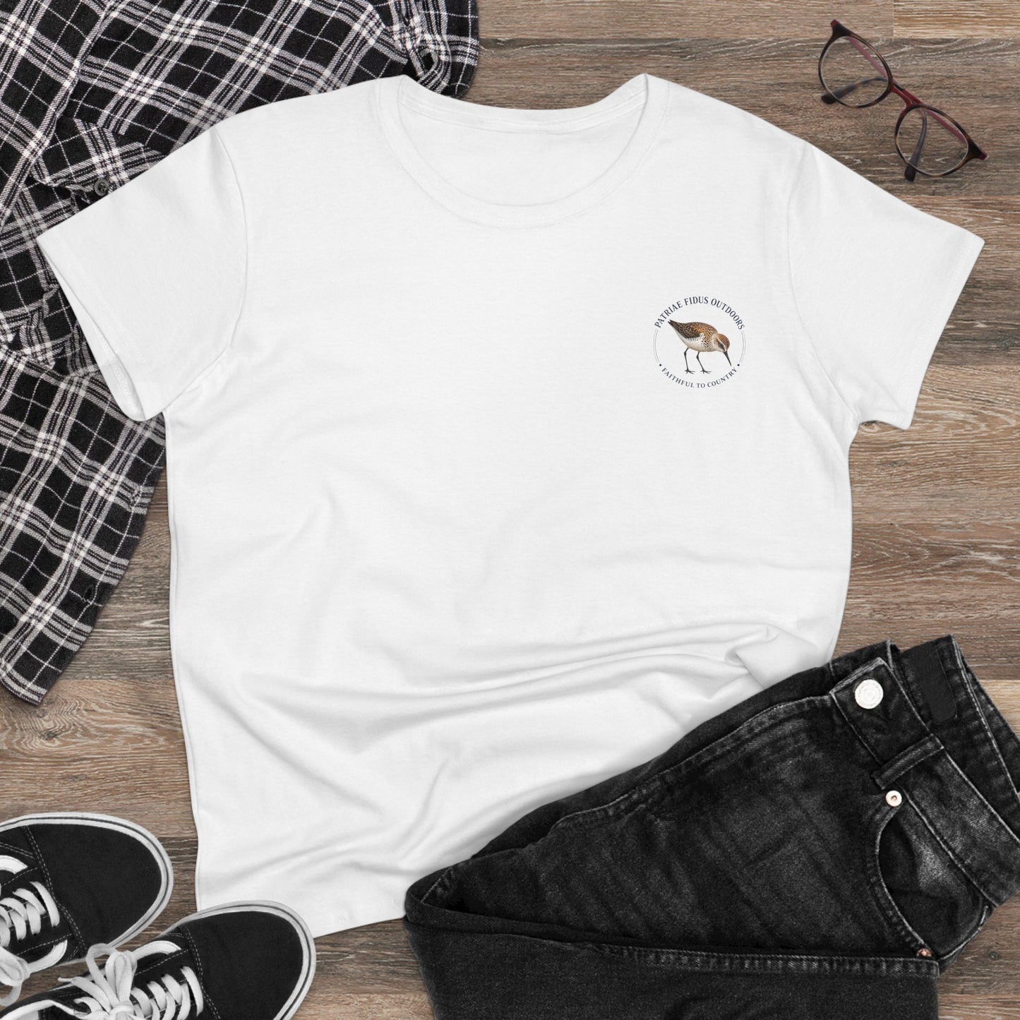 Preserve the Gulf Life T-Shirt — Beach Shorebird & Conch Conservation Tee