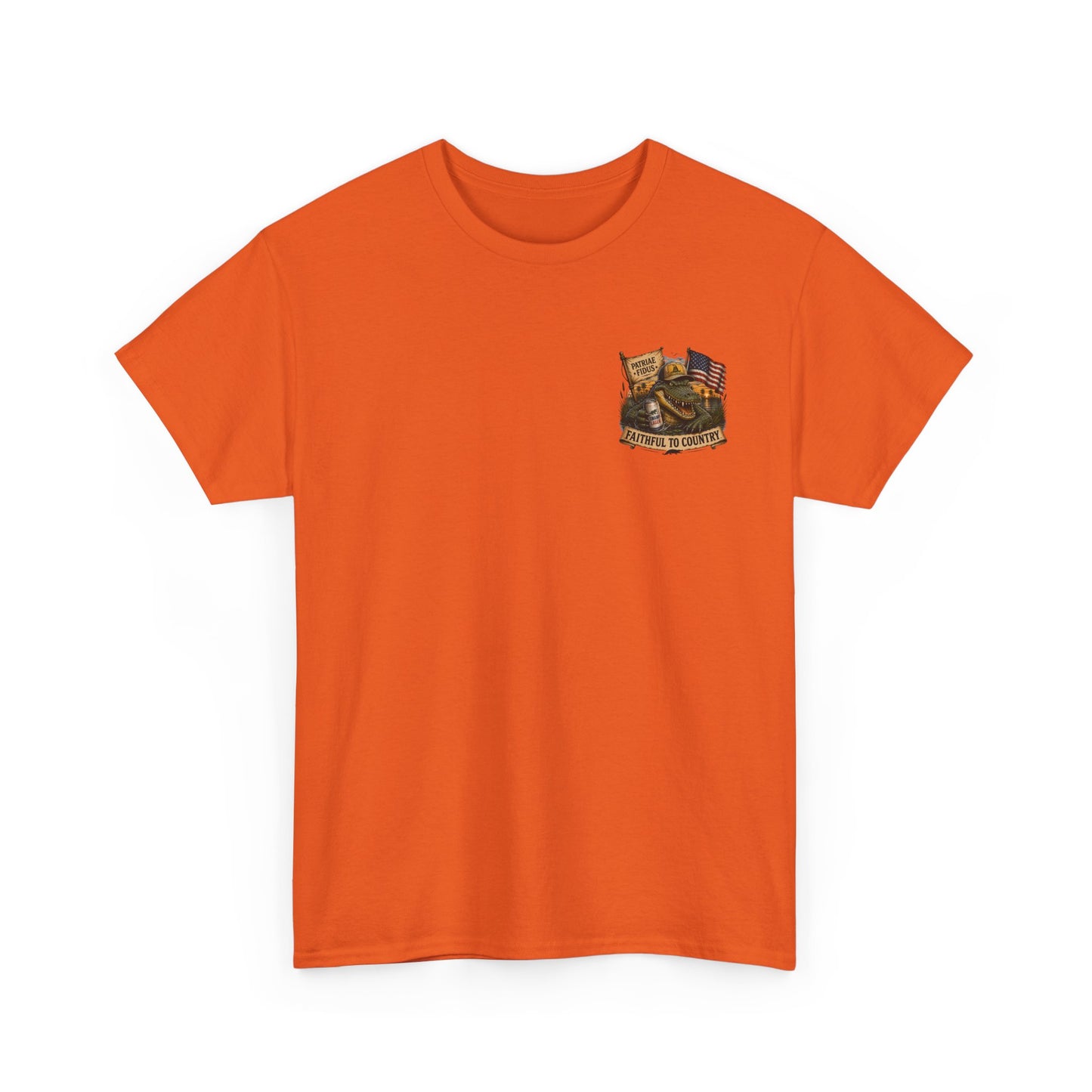 T-Shirt — "Don't Tread On My Bayou" Gator Graphic Tee