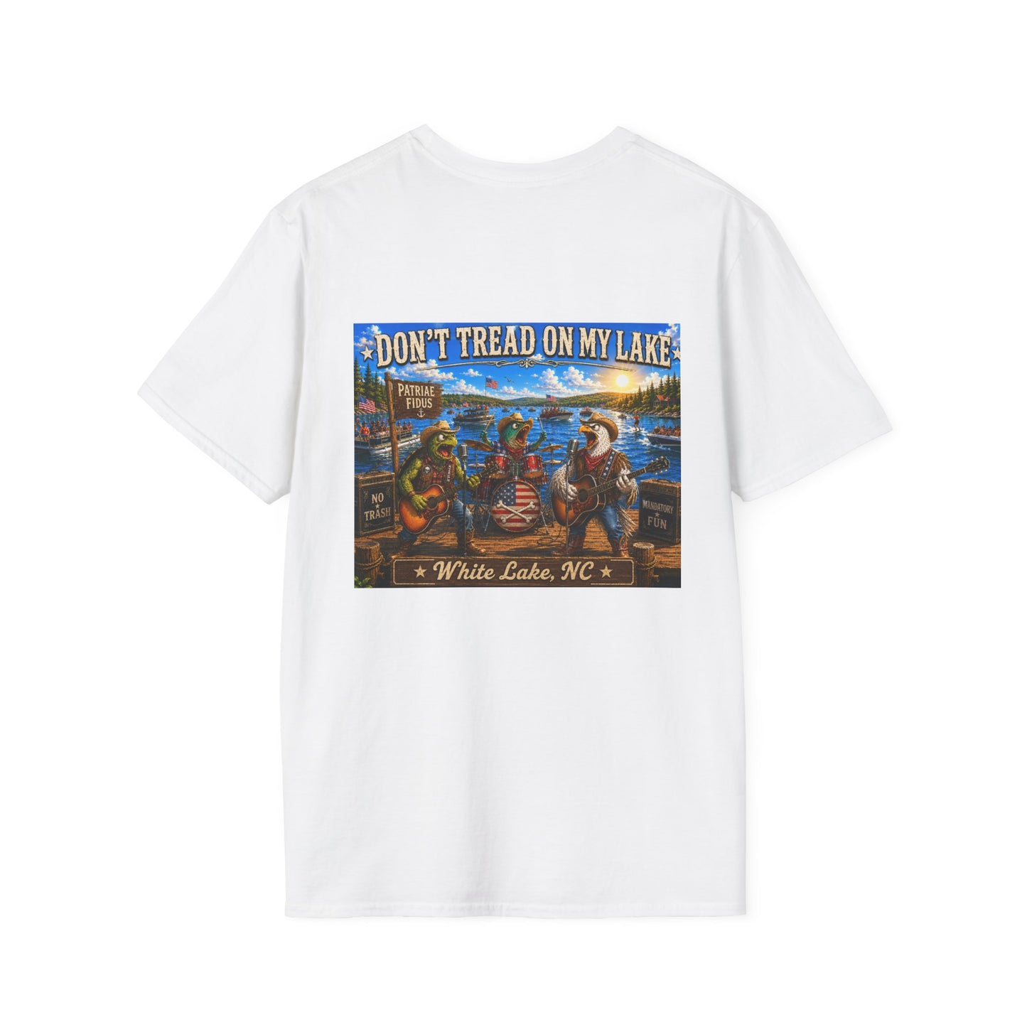 Don't Tread on My Lake - White Lake, NC T-Shirt