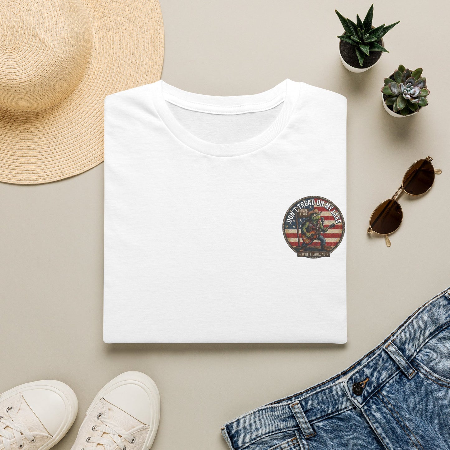 Don't Tread on My Lake - White Lake, NC T-Shirt
