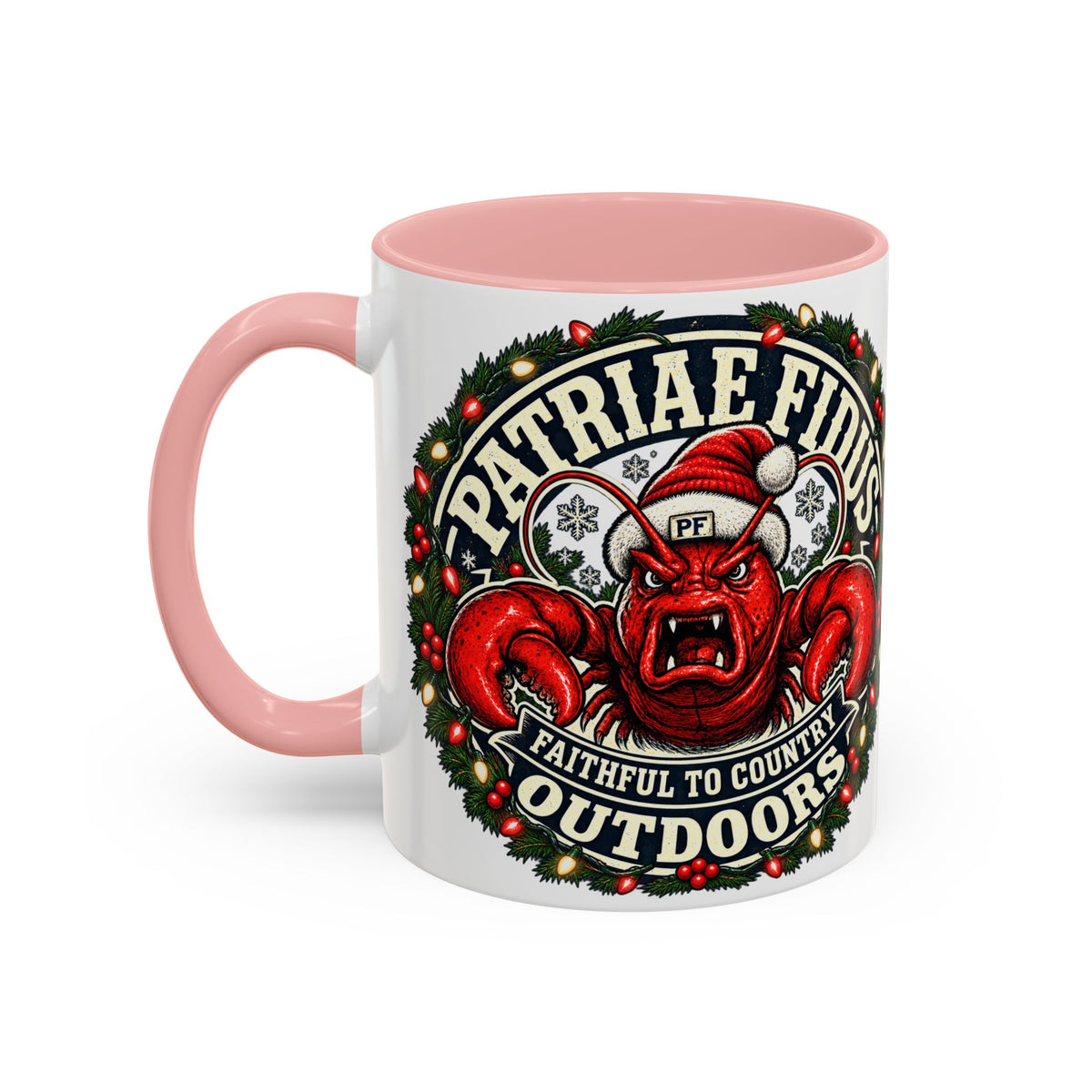 Coffee Mug - 'Patriae Fidus' Holiday Outdoors Kraken Design