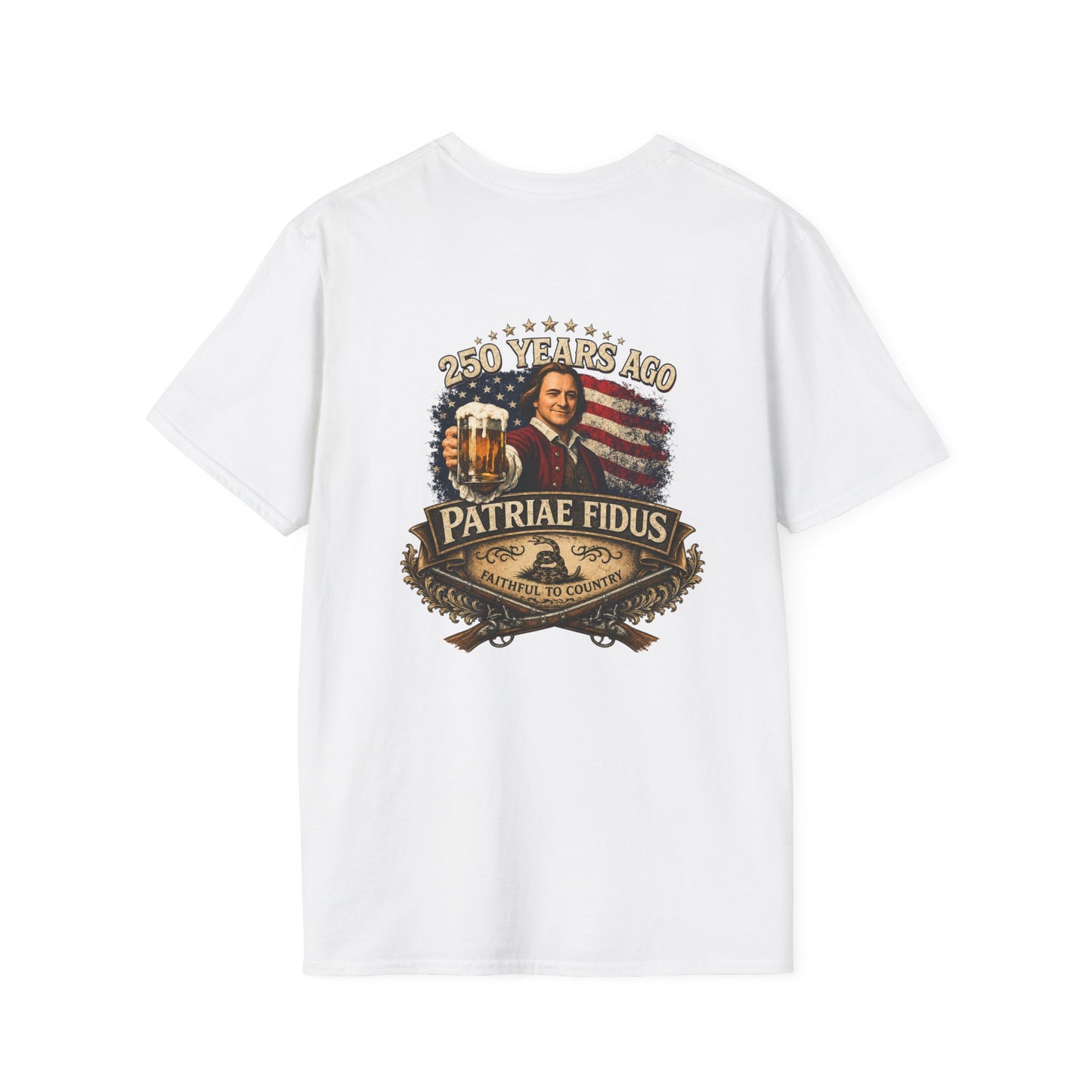 Patriae Fidus 250 Years w/ Don't Tread on Me T-Shirt