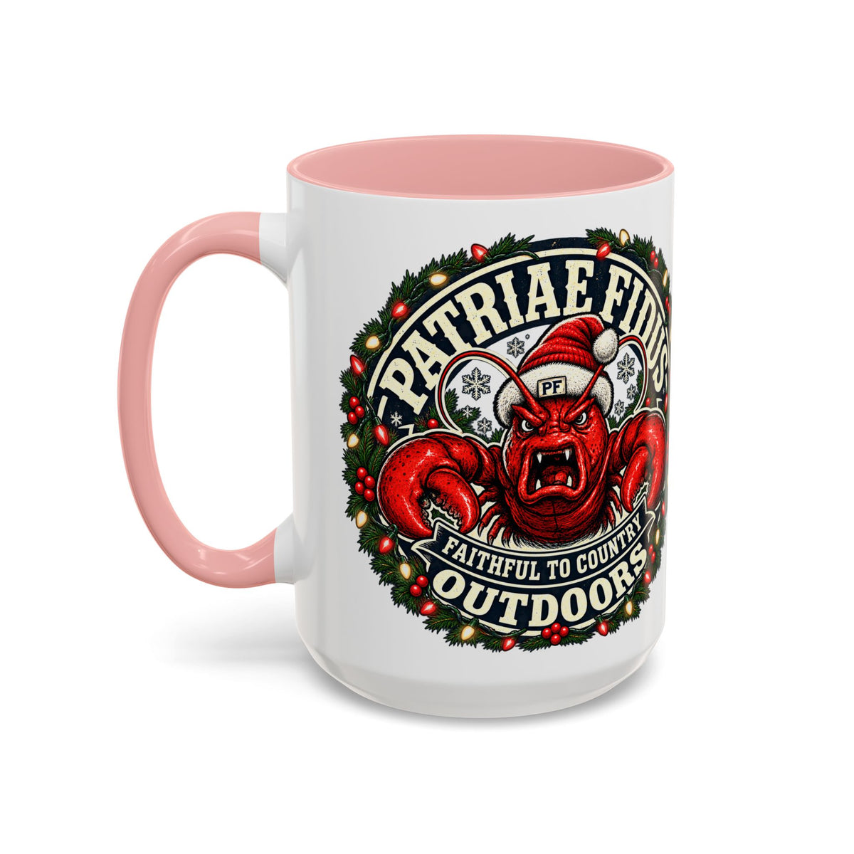 Coffee Mug - 'Patriae Fidus' Holiday Outdoors Kraken Design