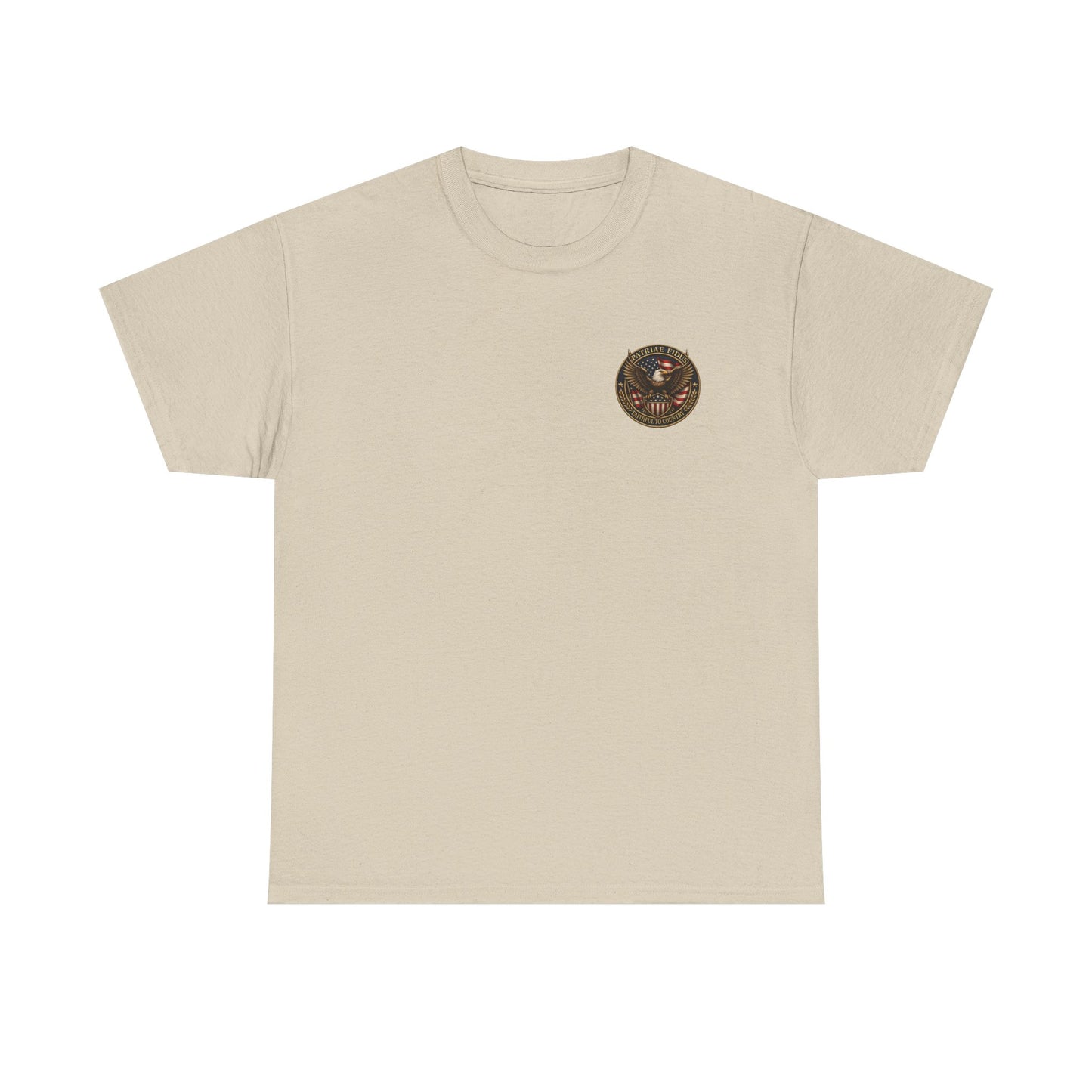 Skull & Rifles Tee — Patriotic American Skull T-Shirt
