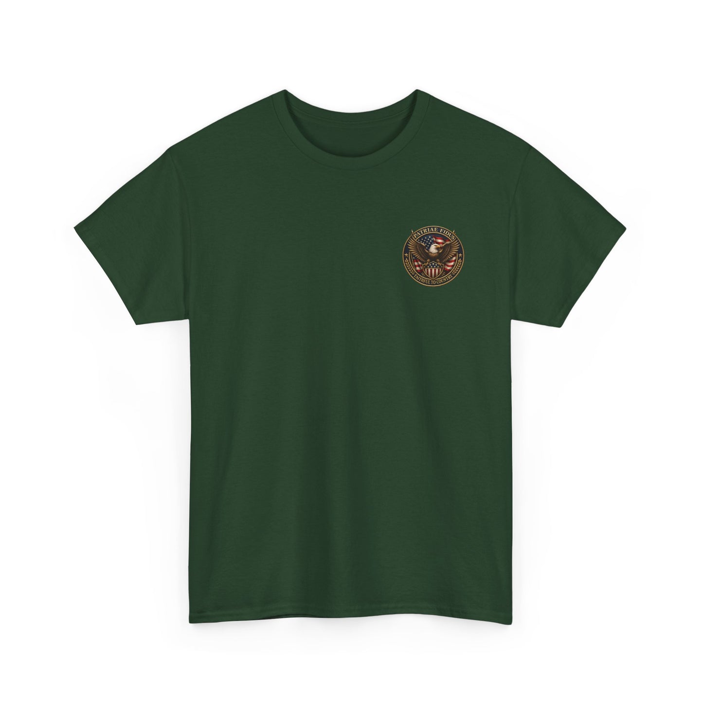 Skull & Rifles Tee — Patriotic American Skull T-Shirt