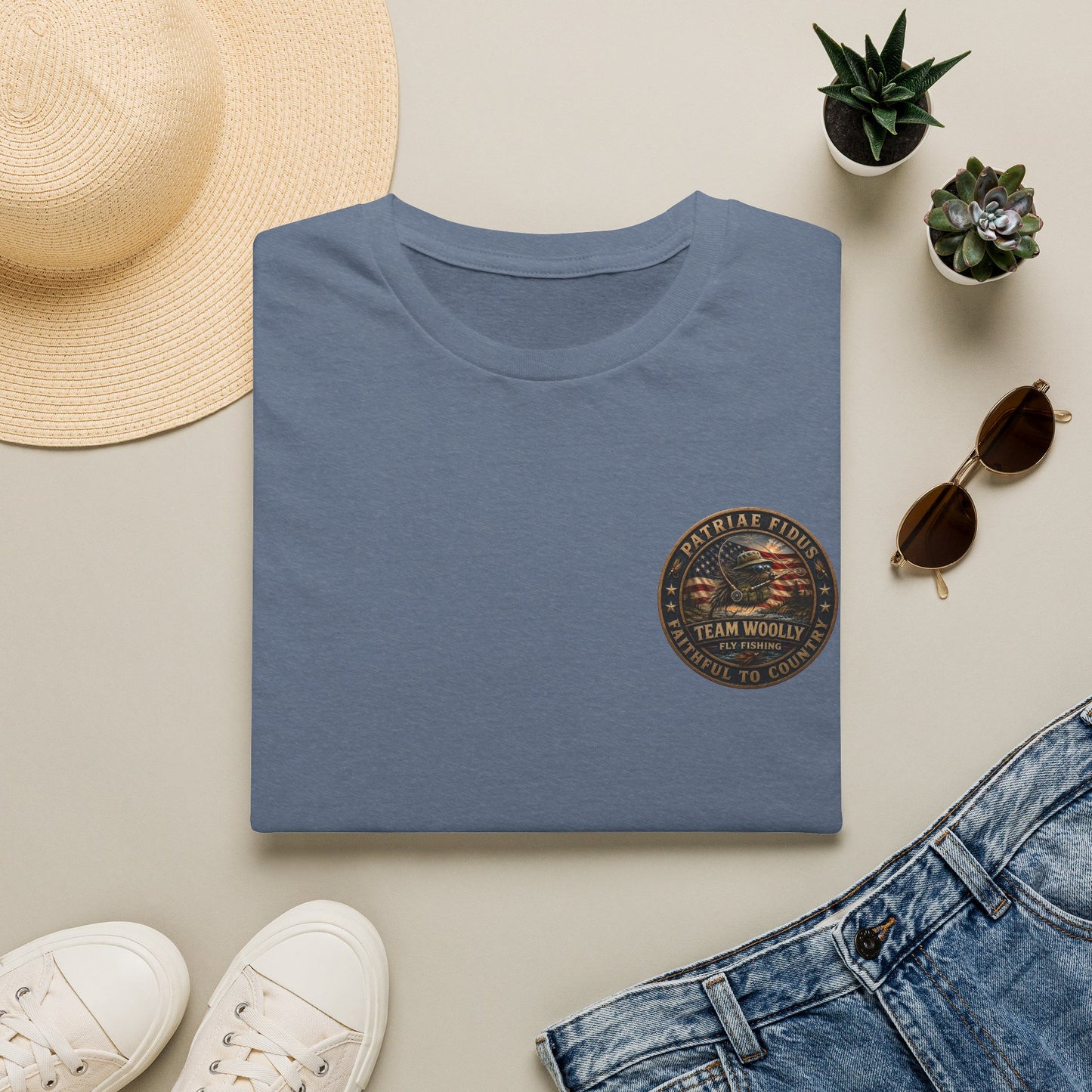 Team Woolly American Patriotic T-Shirt