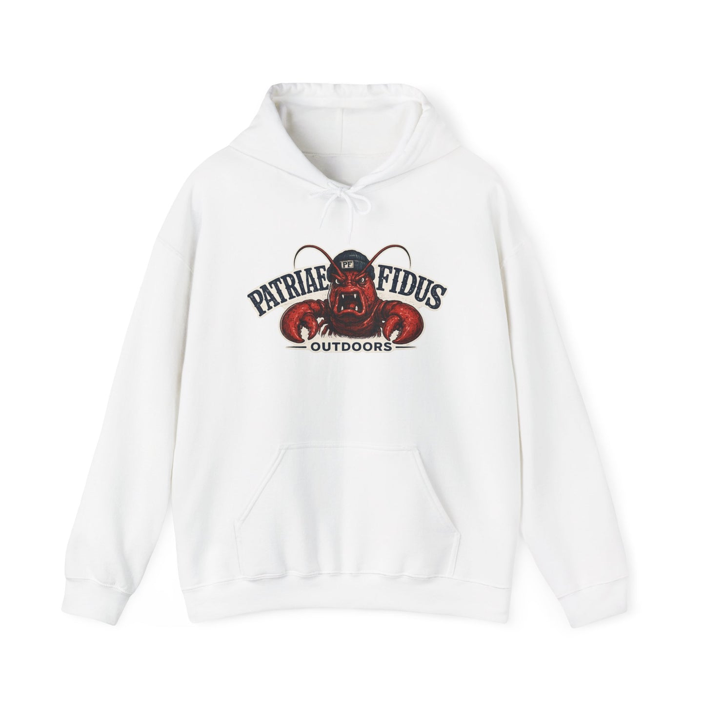 "Patriar Fidus" Don’t Tread on My Gulf - Gulf Of Maine Lobster/Boat Graphic Hoodie