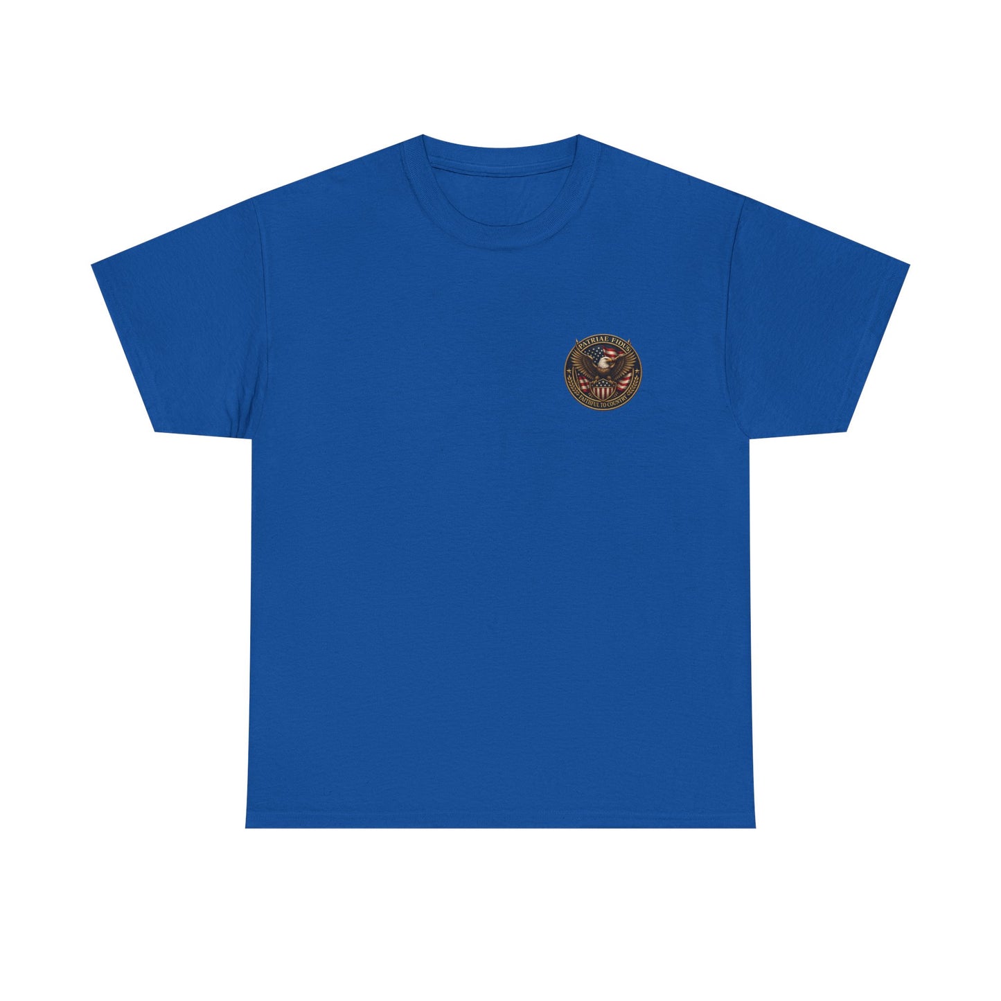 Veteran Patriot T‑Shirt — "I Follow Me, I Do Not Raise Fious" Military Flag Tee