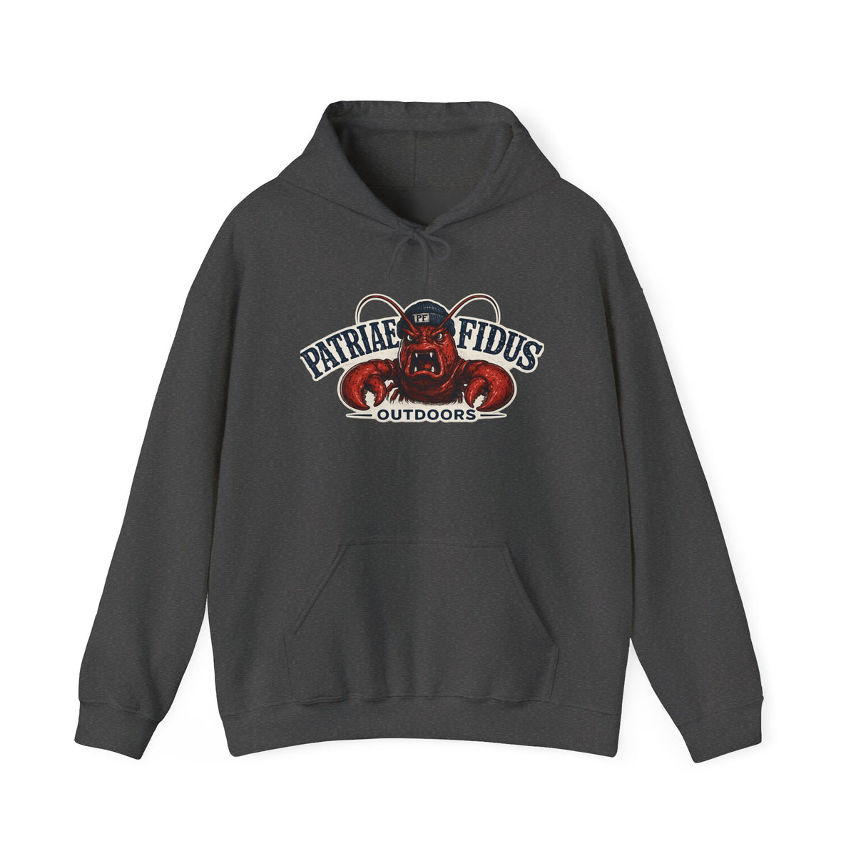 "Patriar Fidus" Don’t Tread on My Gulf - Gulf Of Maine Lobster/Boat Graphic Hoodie